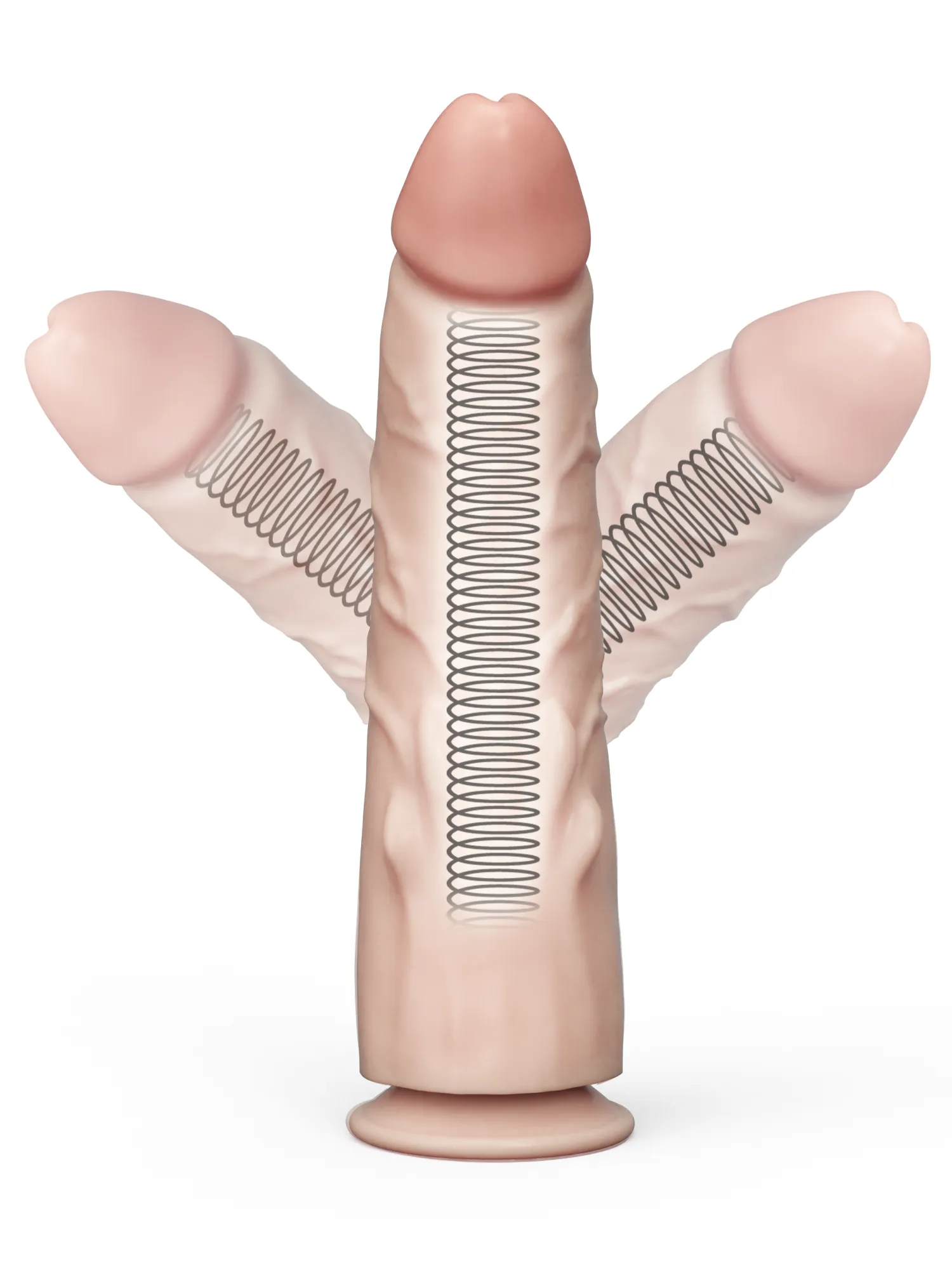 гибкий фаллоимитатор lovetoy с подвижной кожей в ламинате 882600ru в Симферополе