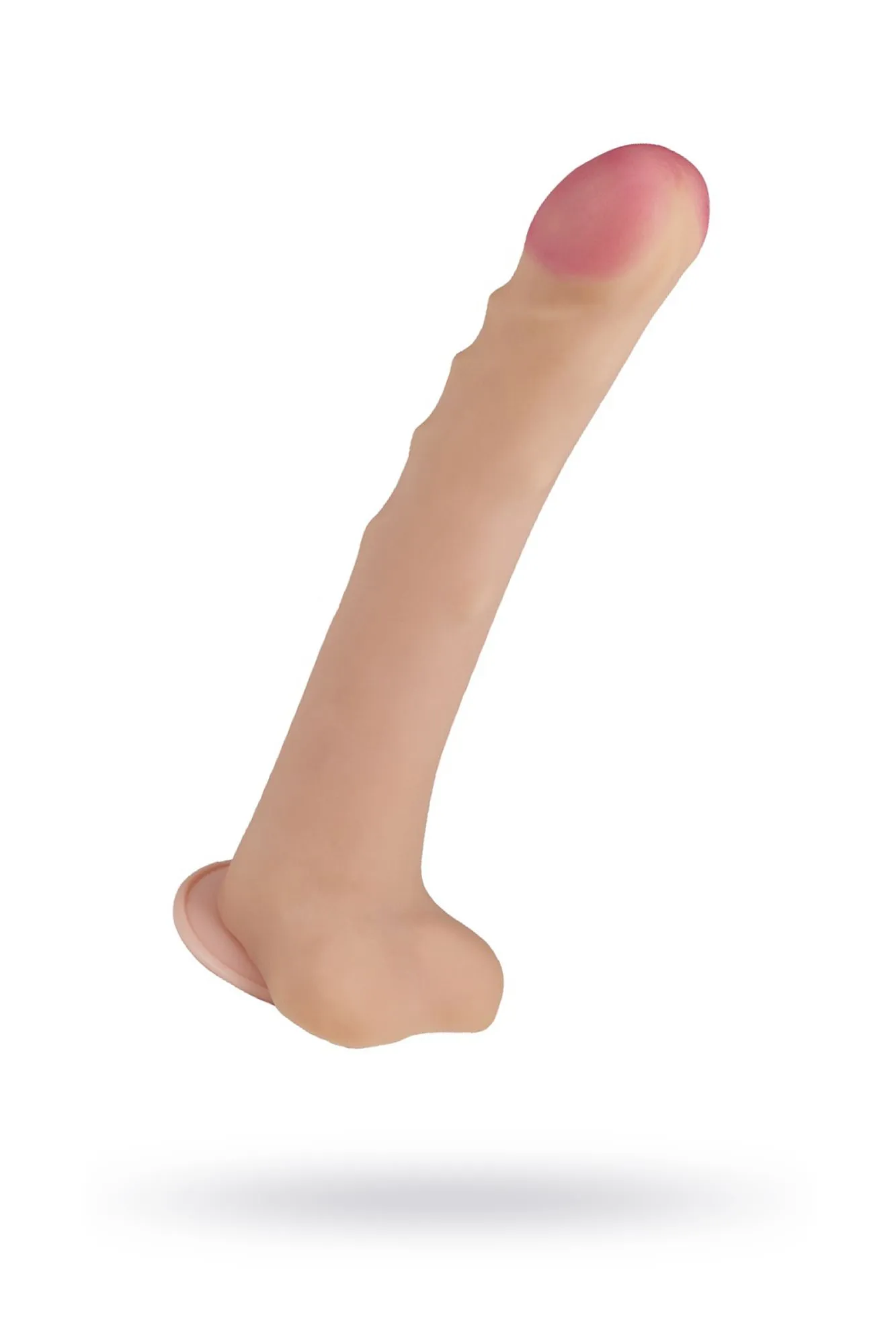 фаллоимитатор неоскин - супергигант с присоской lovetoy, tpr, телесный, 39 см в Симферополе