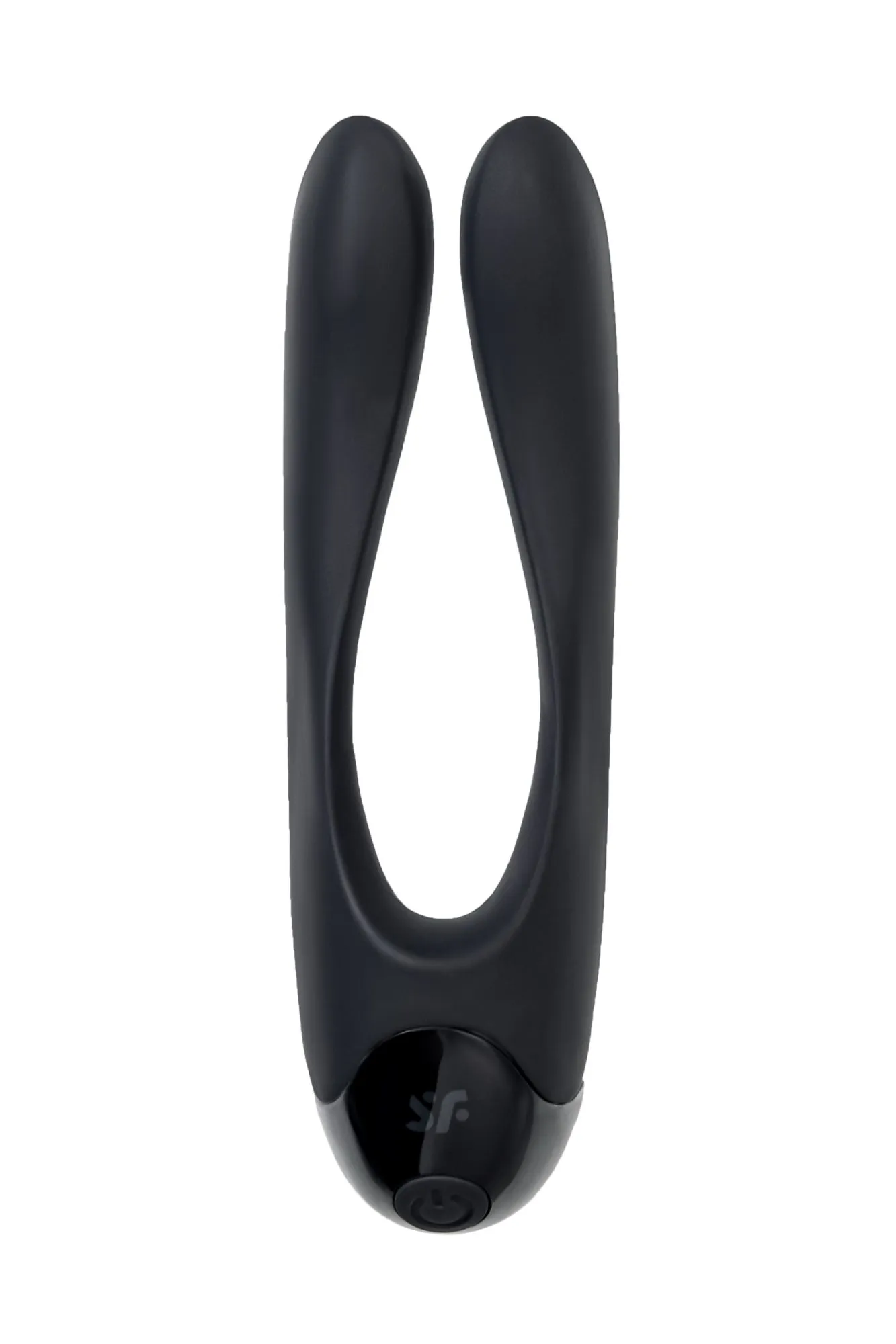 многофункциональный стимулятор для пар satisfyer partner candy cane, силикон, чёрный в Симферополе