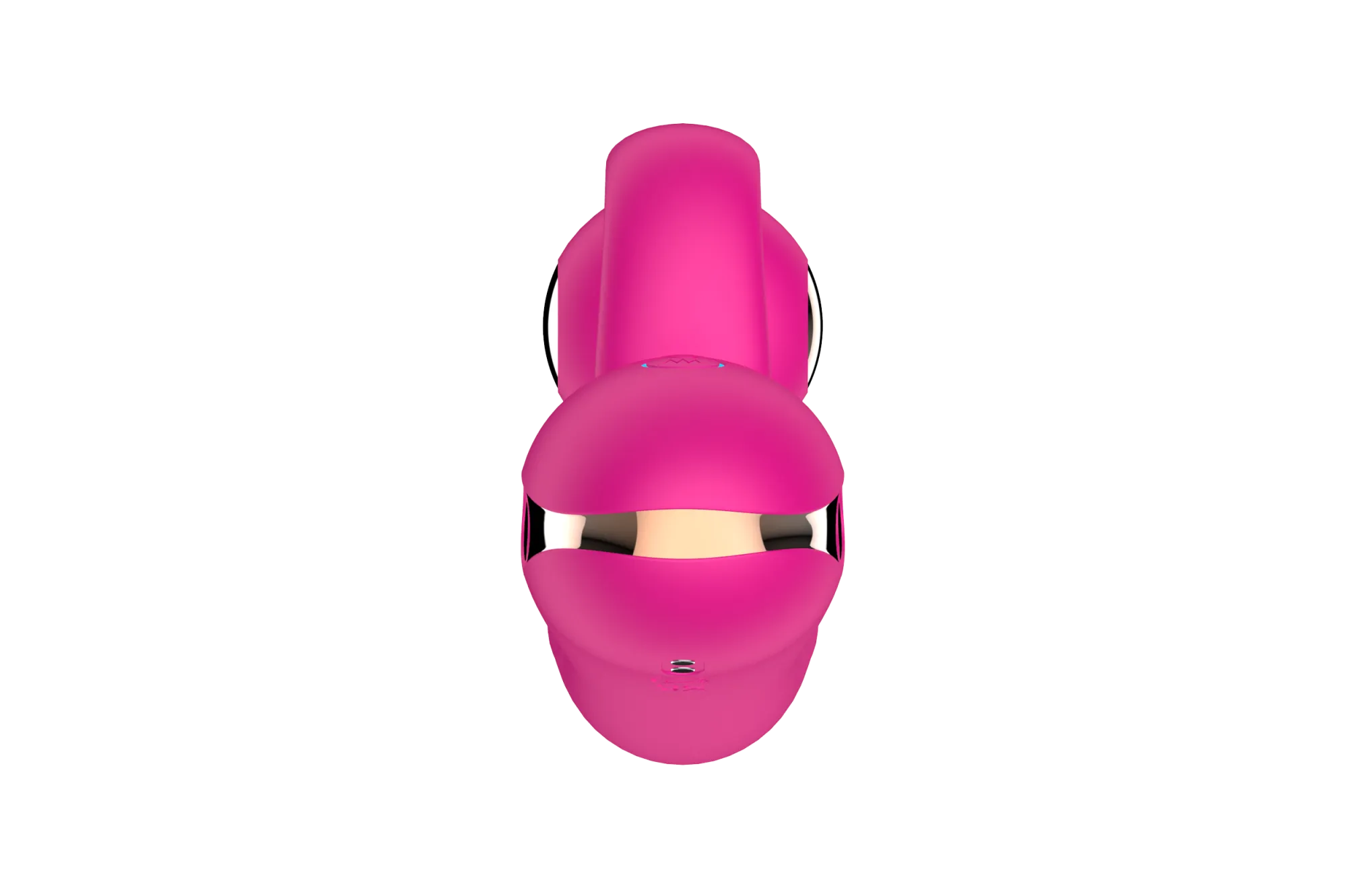 силиконовый вибратор-кролик с функцией вращения sw3052-hot-pink в Симферополе