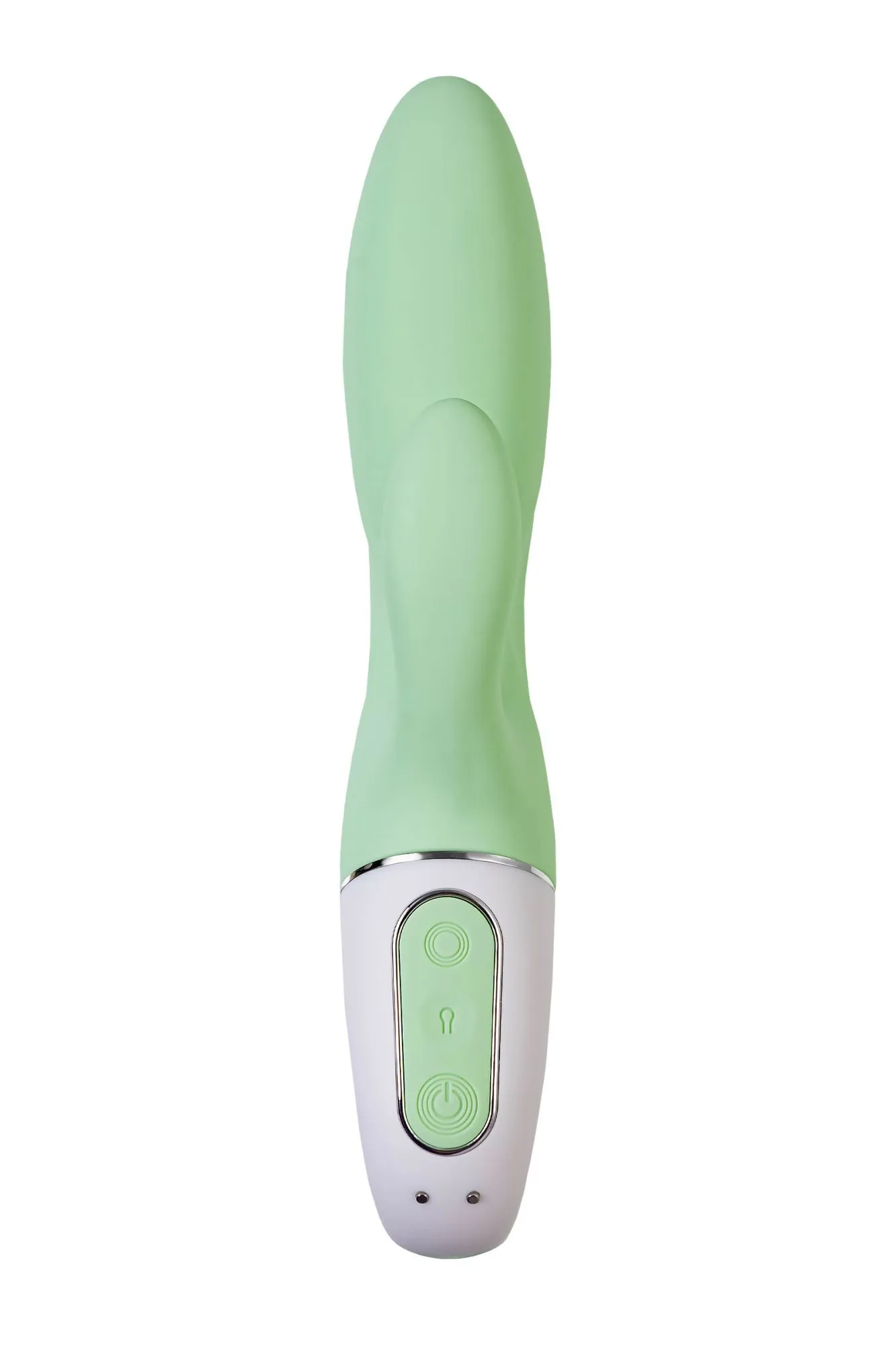 нереалистичный вибратор satisfyer air pump bunny 5, силикон, зеленый, 15 см. в Симферополе
