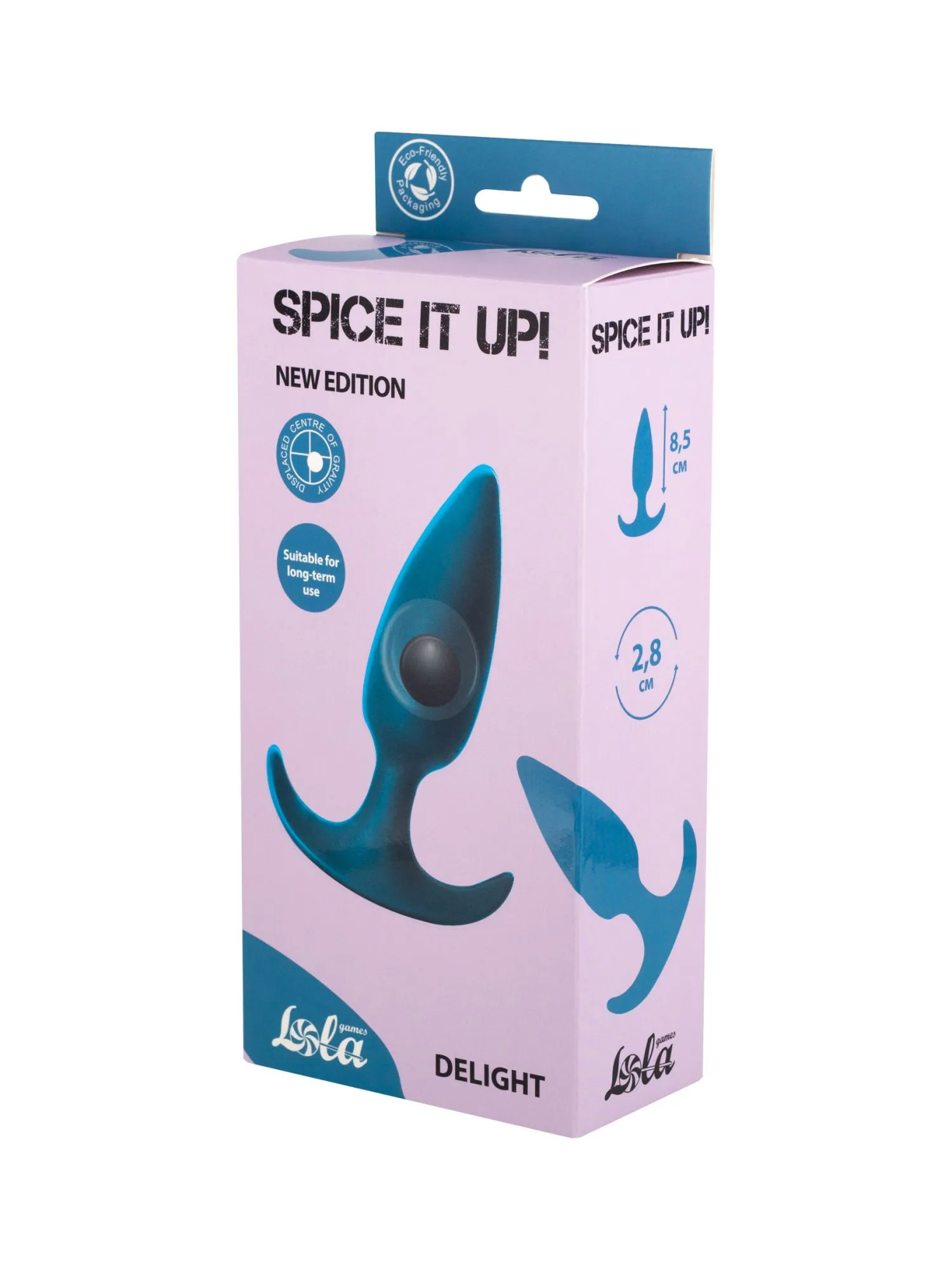 пробка со смещенным центром тяжести spice it up delight aquamarine 8010-03lola в Симферополе