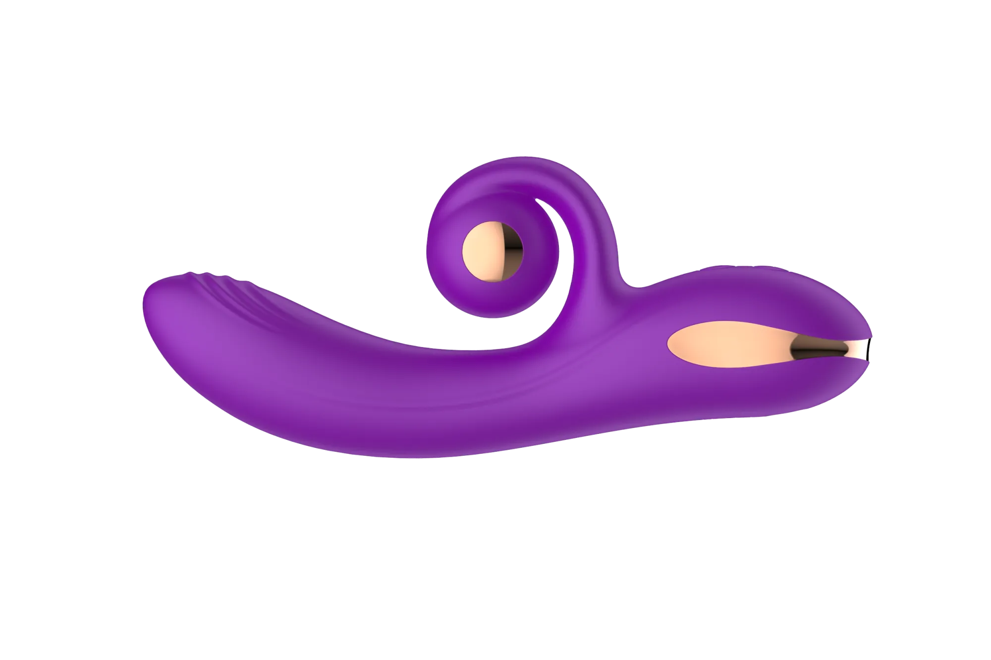 силиконовый вибратор-кролик с функцией вращения sw3052-purple в Симферополе