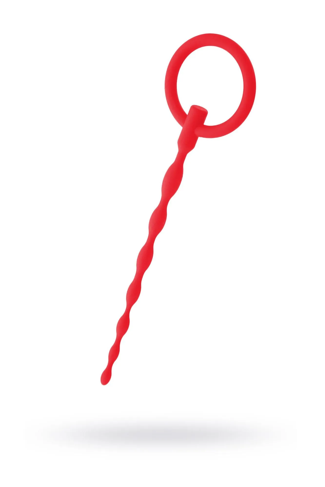 уретральный плаг black&red by toyfa, силикон, красный, 16 см в Симферополе