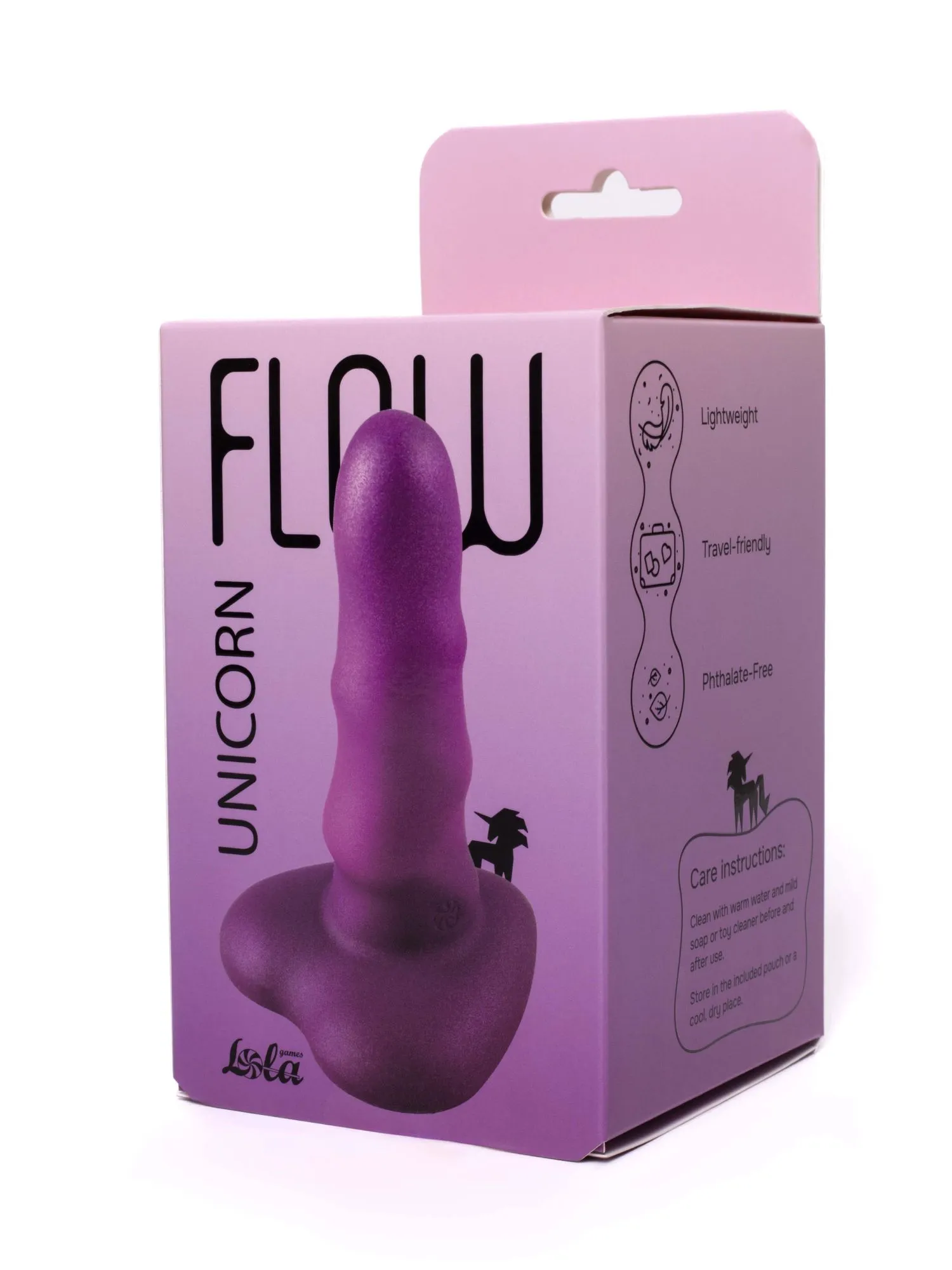 нереалистичный дилдо unicorn mini purple 2047-04lola в Симферополе