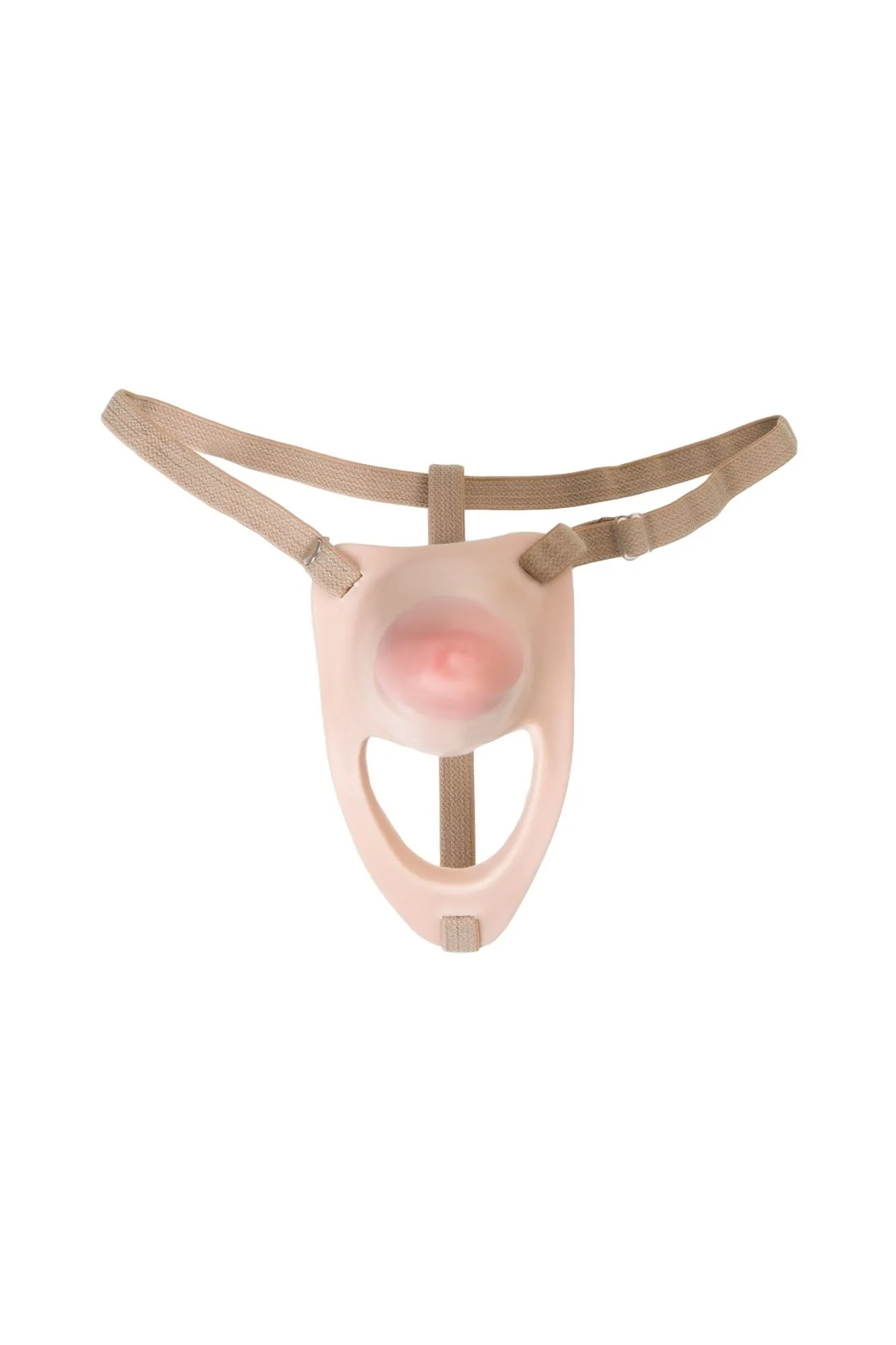 фаллопротез lovetoy поясной, телесный, 18 см в Симферополе