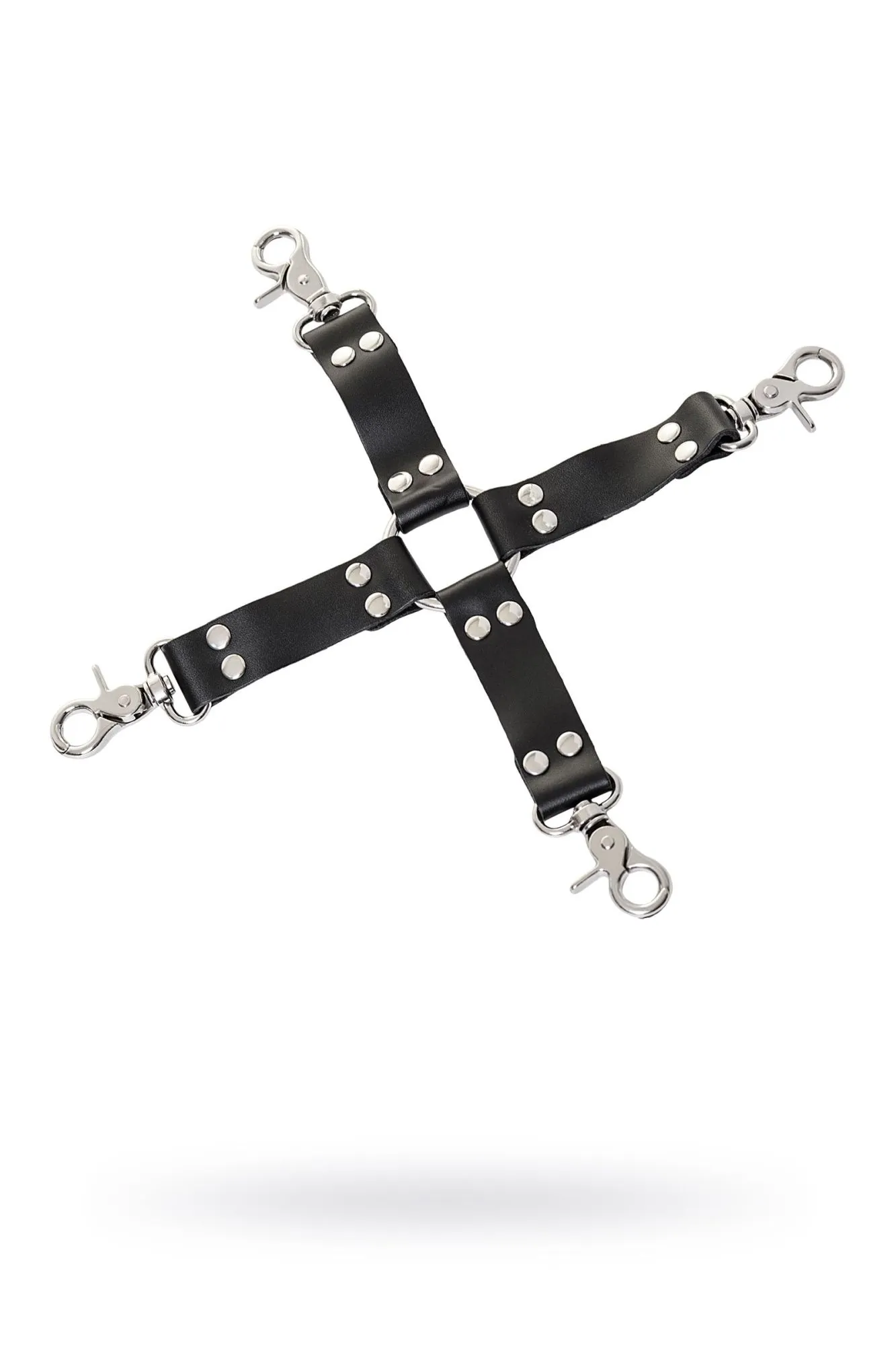 переходник бондажный toyfa theatre, кожанный, черный в Симферополе