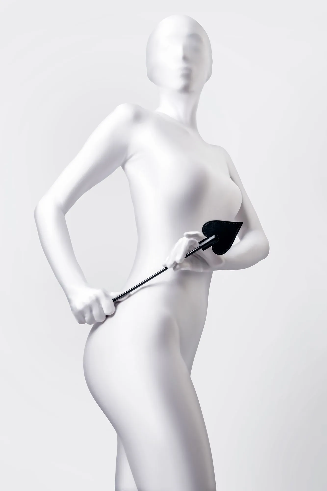 стек anonymo #0007, pu кожа, черный, 36 см в Симферополе