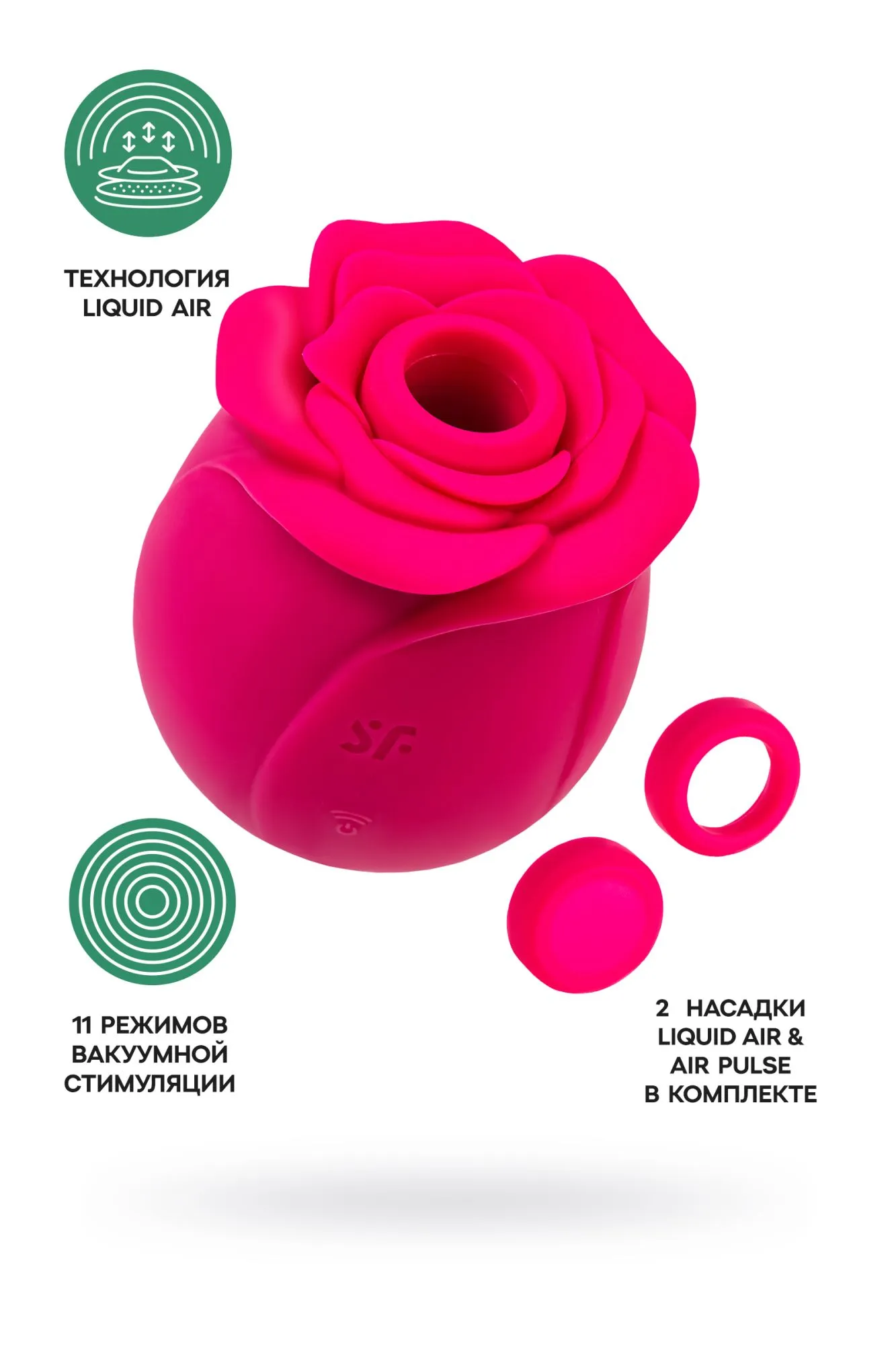 вакуум-волновой стимулятор клитора satisfyer pro 2 classic blossom, силикон, бордовый в Симферополе