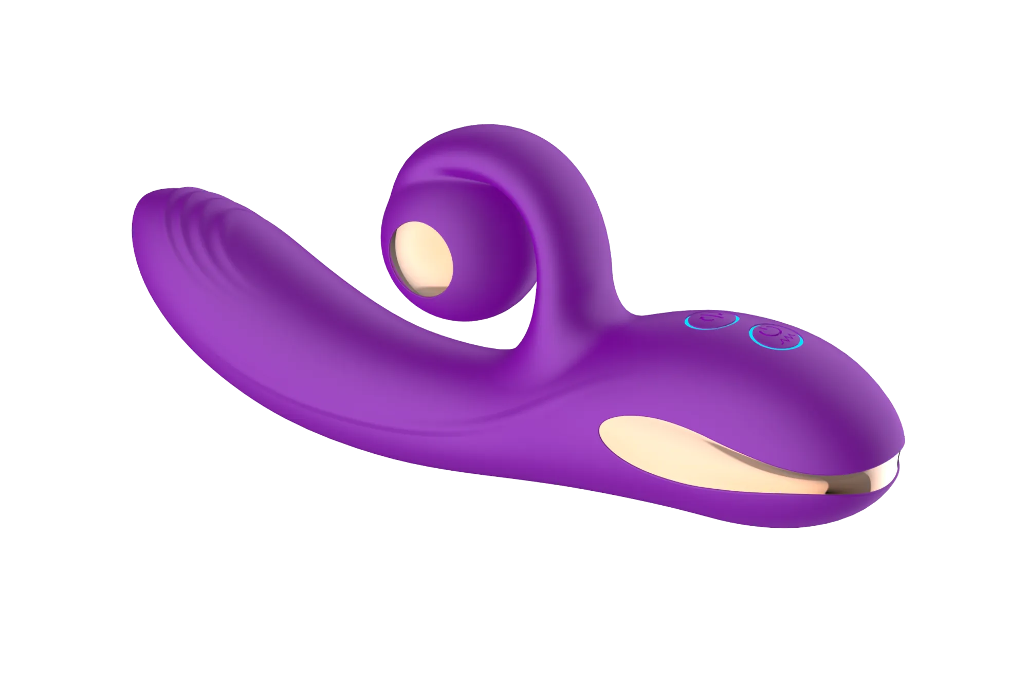 силиконовый вибратор-кролик с функцией вращения sw3052-purple в Симферополе