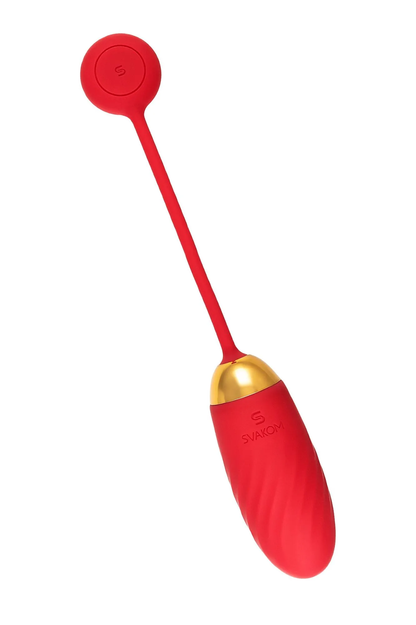 виброяйцо svakom ella neo на ду, с приложением, силикон, красное в Симферополе