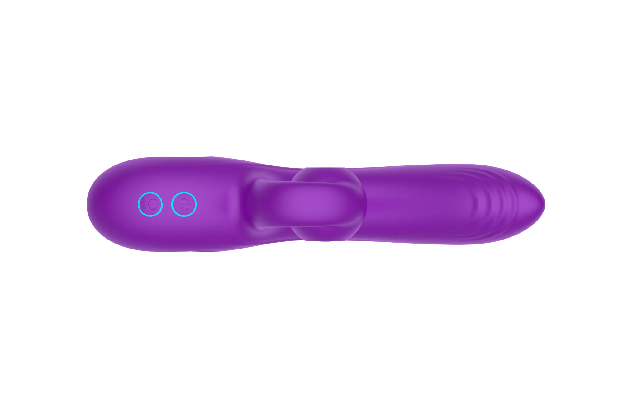 силиконовый вибратор-кролик с функцией вращения sw3052-purple в Симферополе