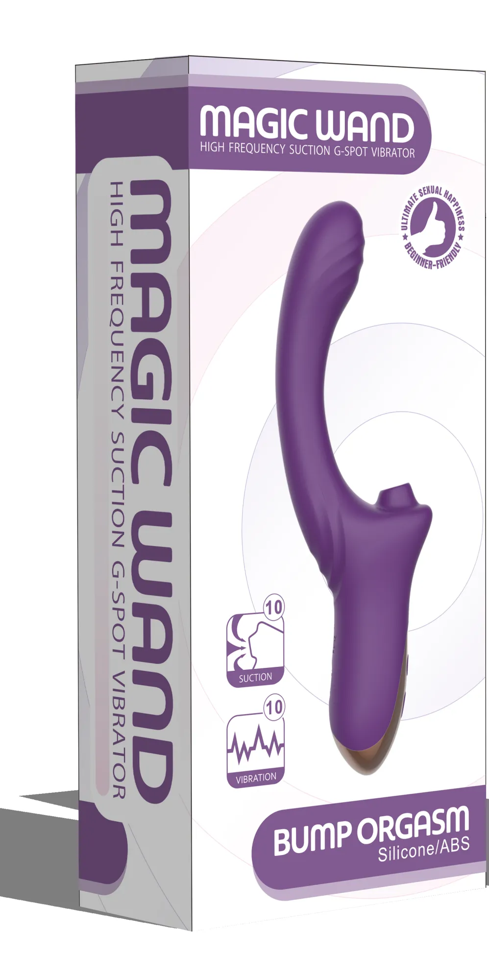 вагинально-клиторальный вибратор secwell sw3044-purple в Симферополе