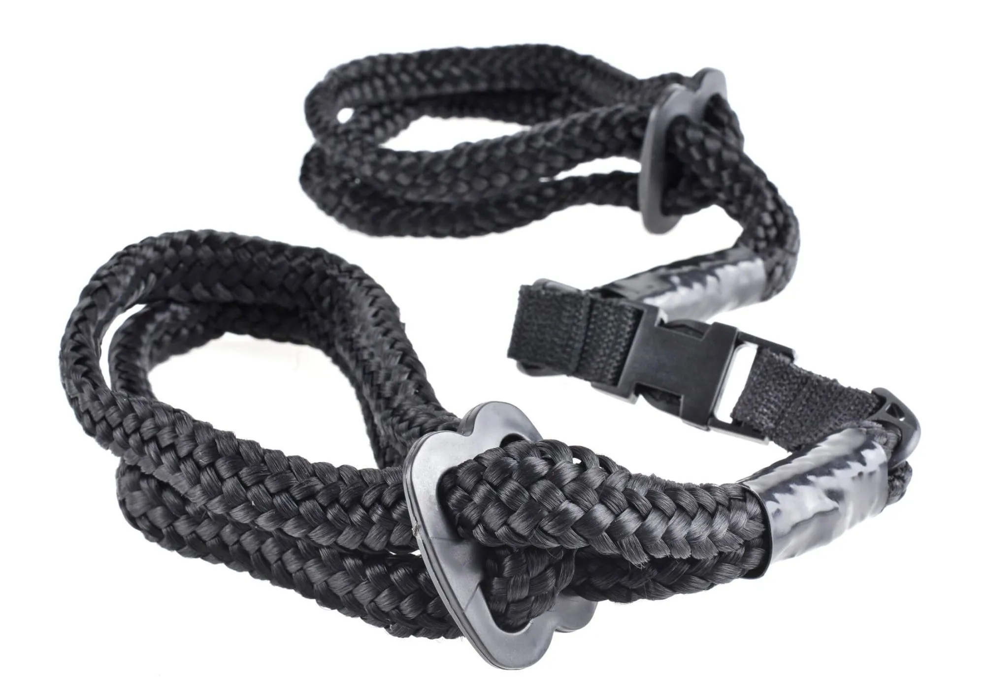 бдсм набор pipedream rope cuff and tether set, черный в Симферополе