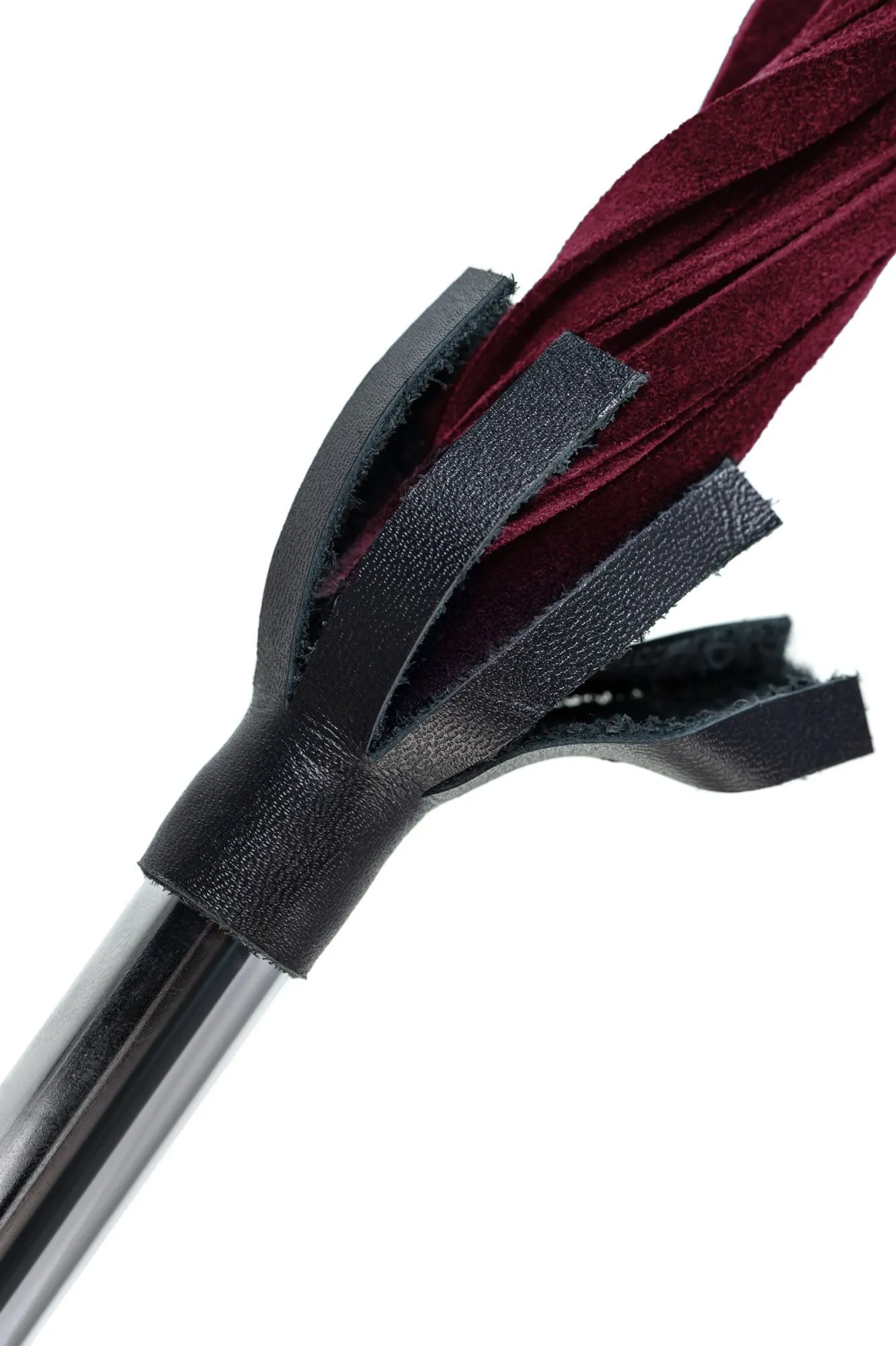 плеть pecado bdsm, «бургундия», натуральный велюр, красная в Симферополе