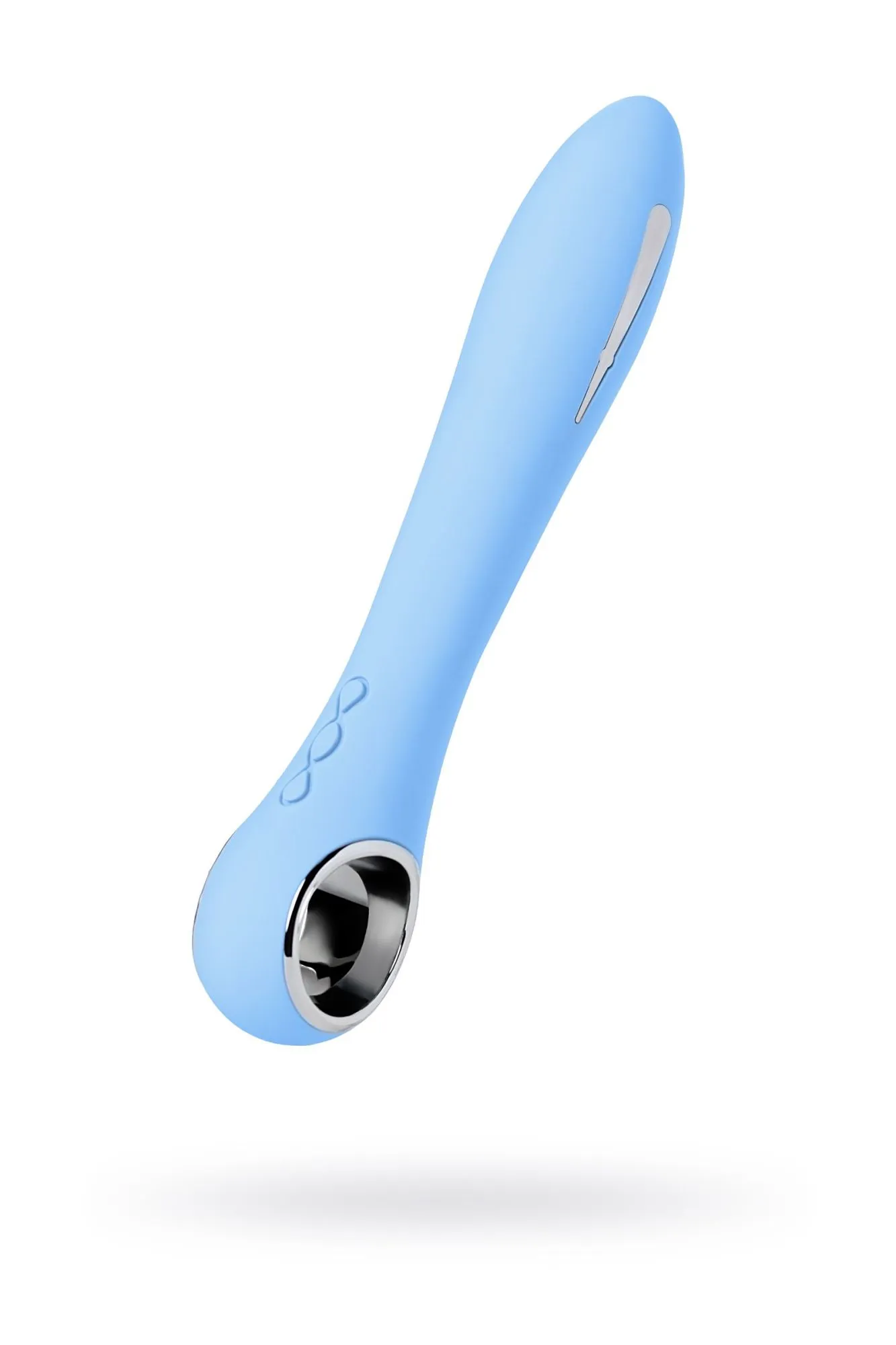 вибратор с электростимуляцией physics galvani vibe, силикон, голубой, 21 см в Симферополе