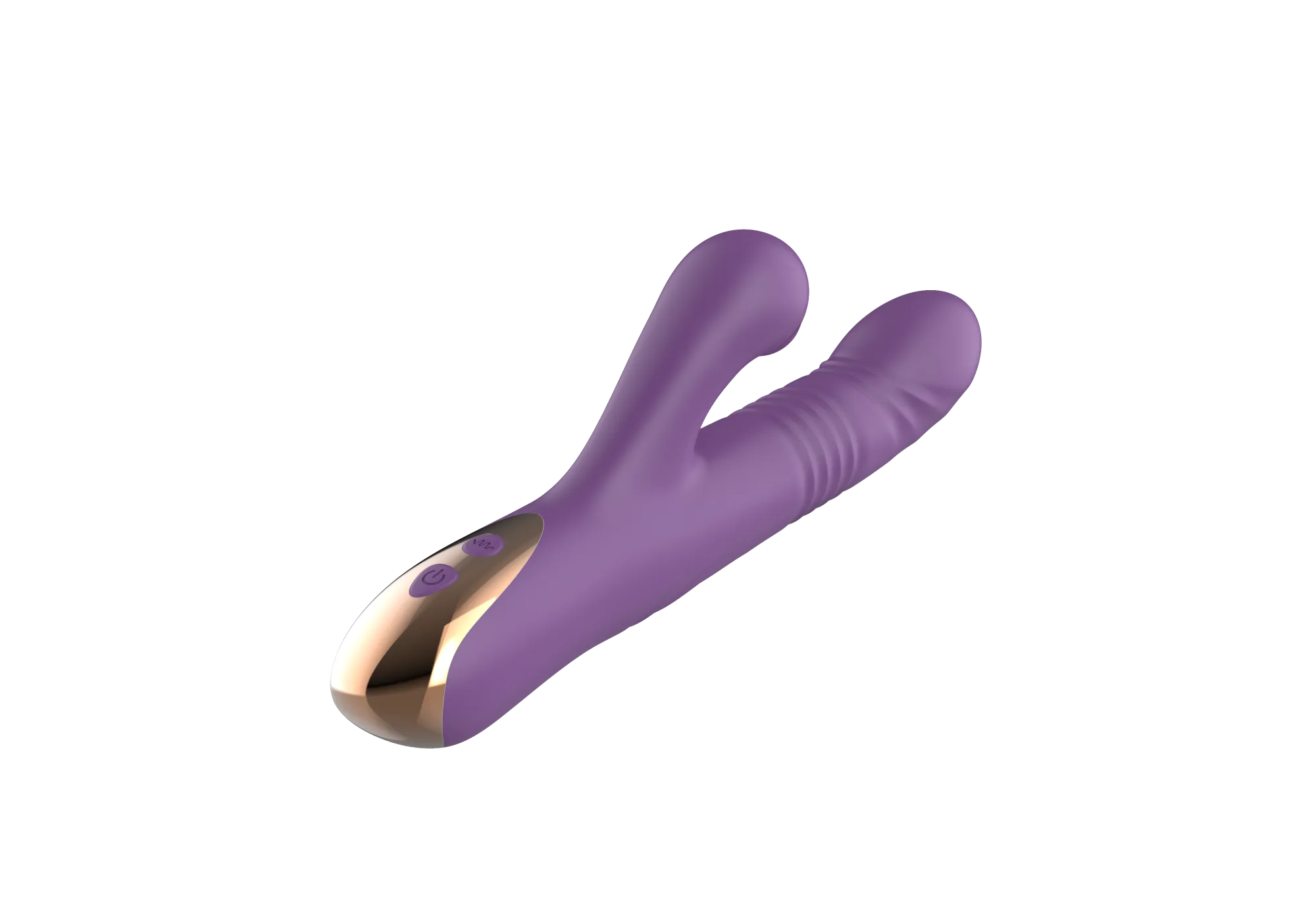 силиконовый вибратор с возвратно-поступательной стимуляцией sw24126-purple в Симферополе