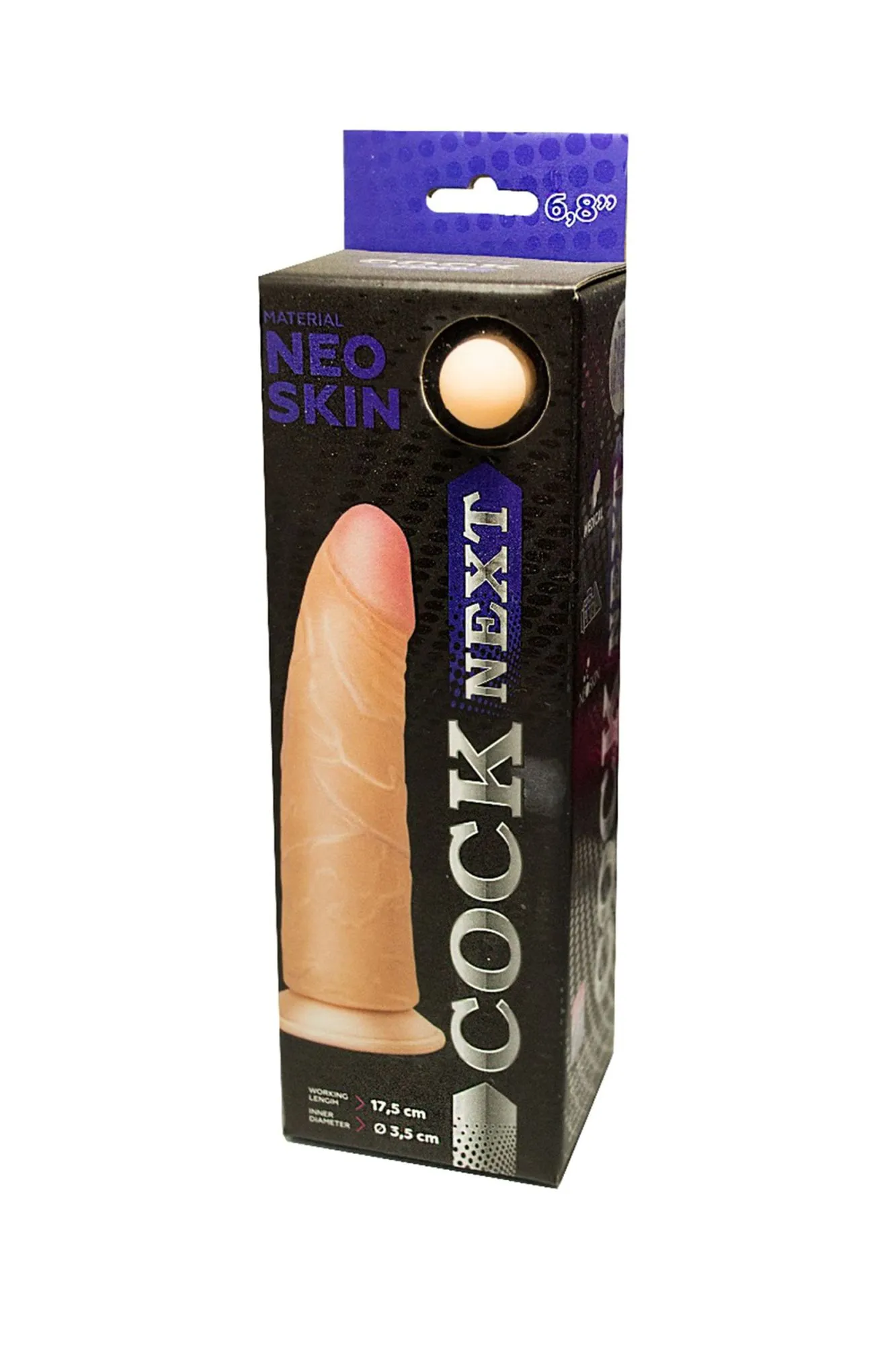 фаллоимитатор cock next lovetoy, tpr, телесный, 19 см в Симферополе
