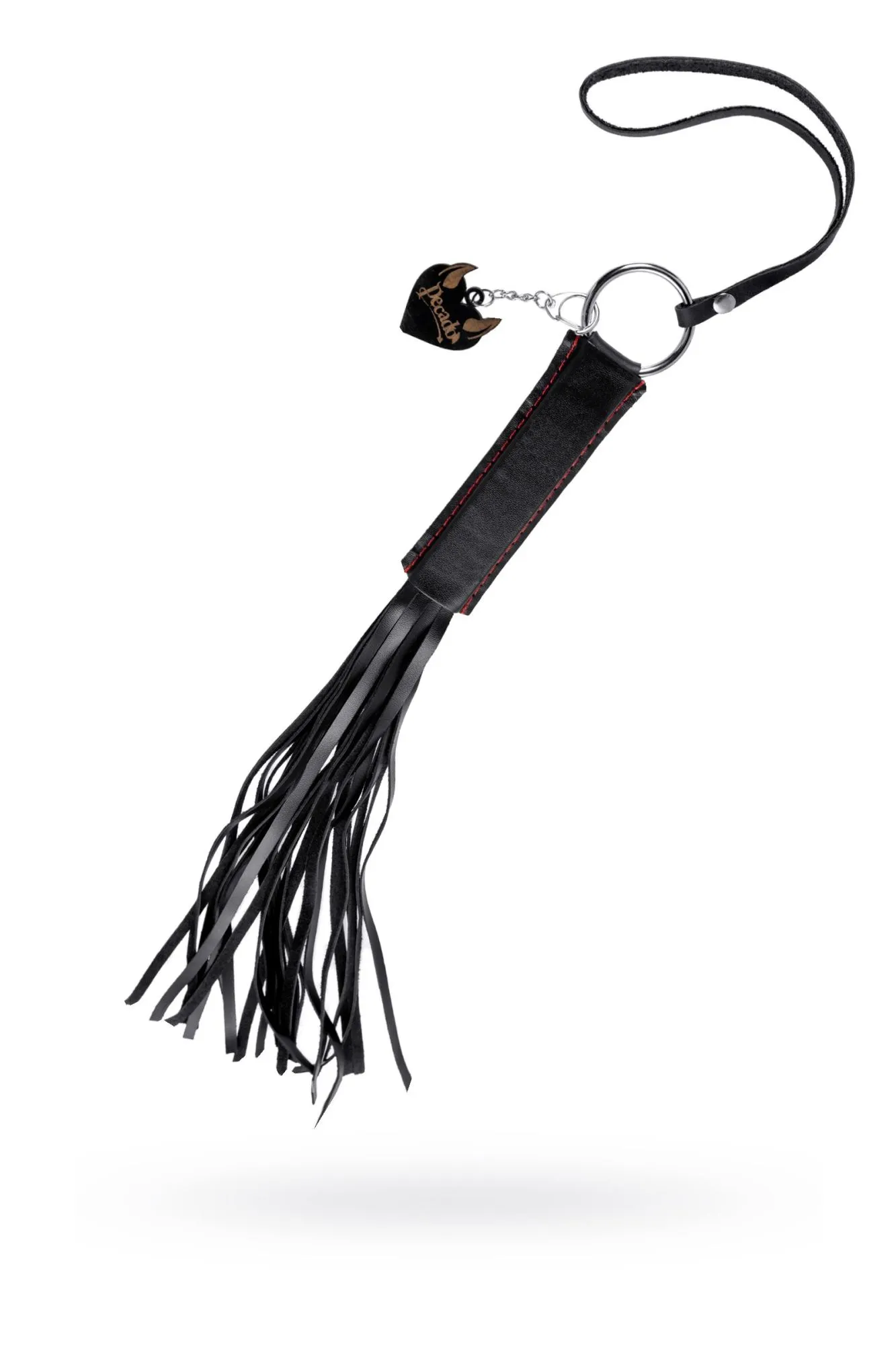 плеть pecado bdsm, «классическая», натуральная кожа, чёрная в Симферополе