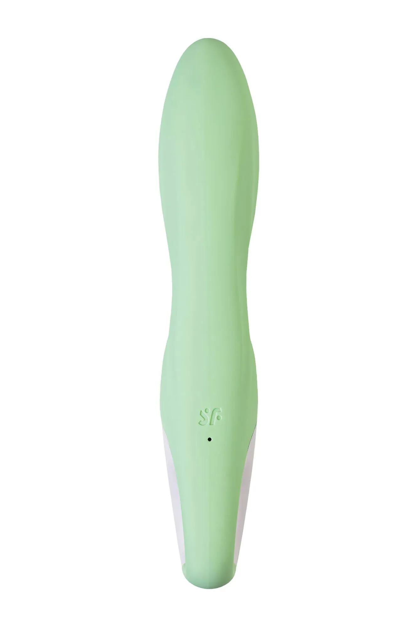 нереалистичный вибратор satisfyer air pump bunny 5, силикон, зеленый, 15 см. в Симферополе