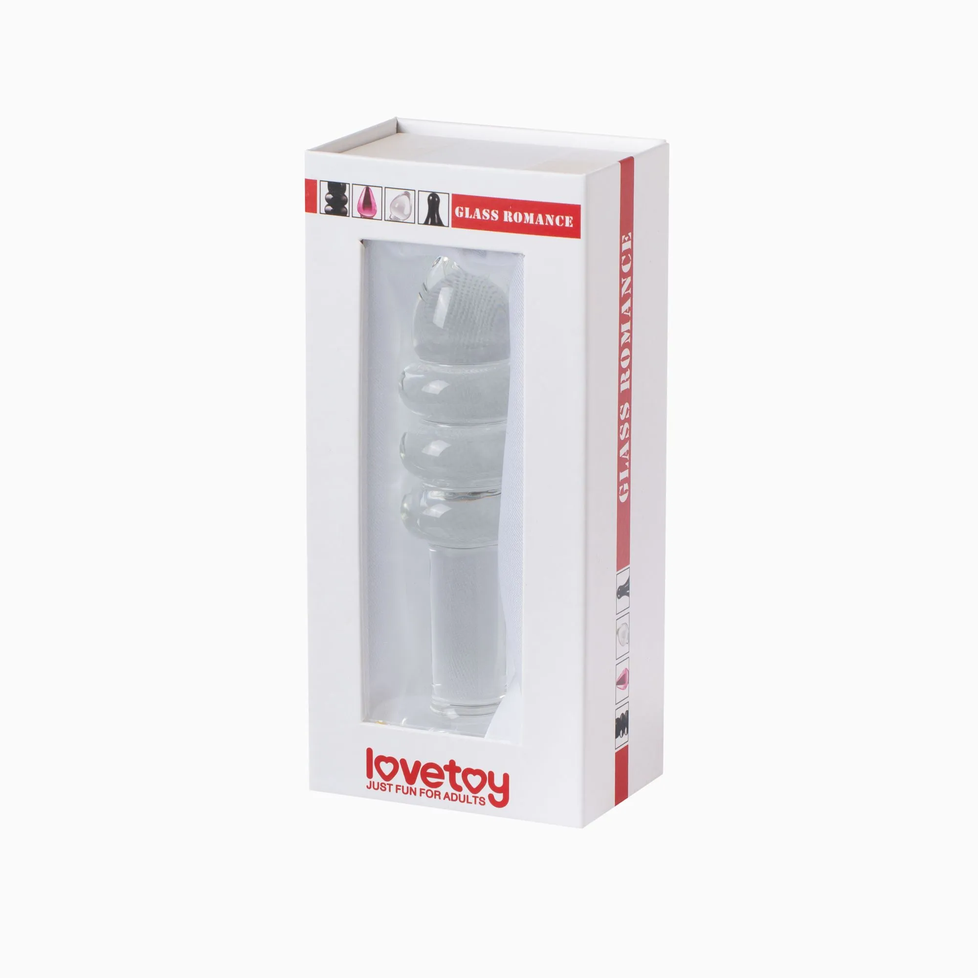  анальная пробка lovetoy, прозрачная в Симферополе