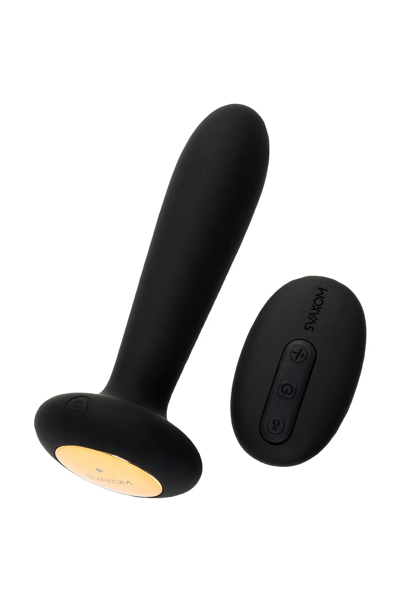 анальная втулка svakom primo, с подогревом, силикон, черный в Симферополе