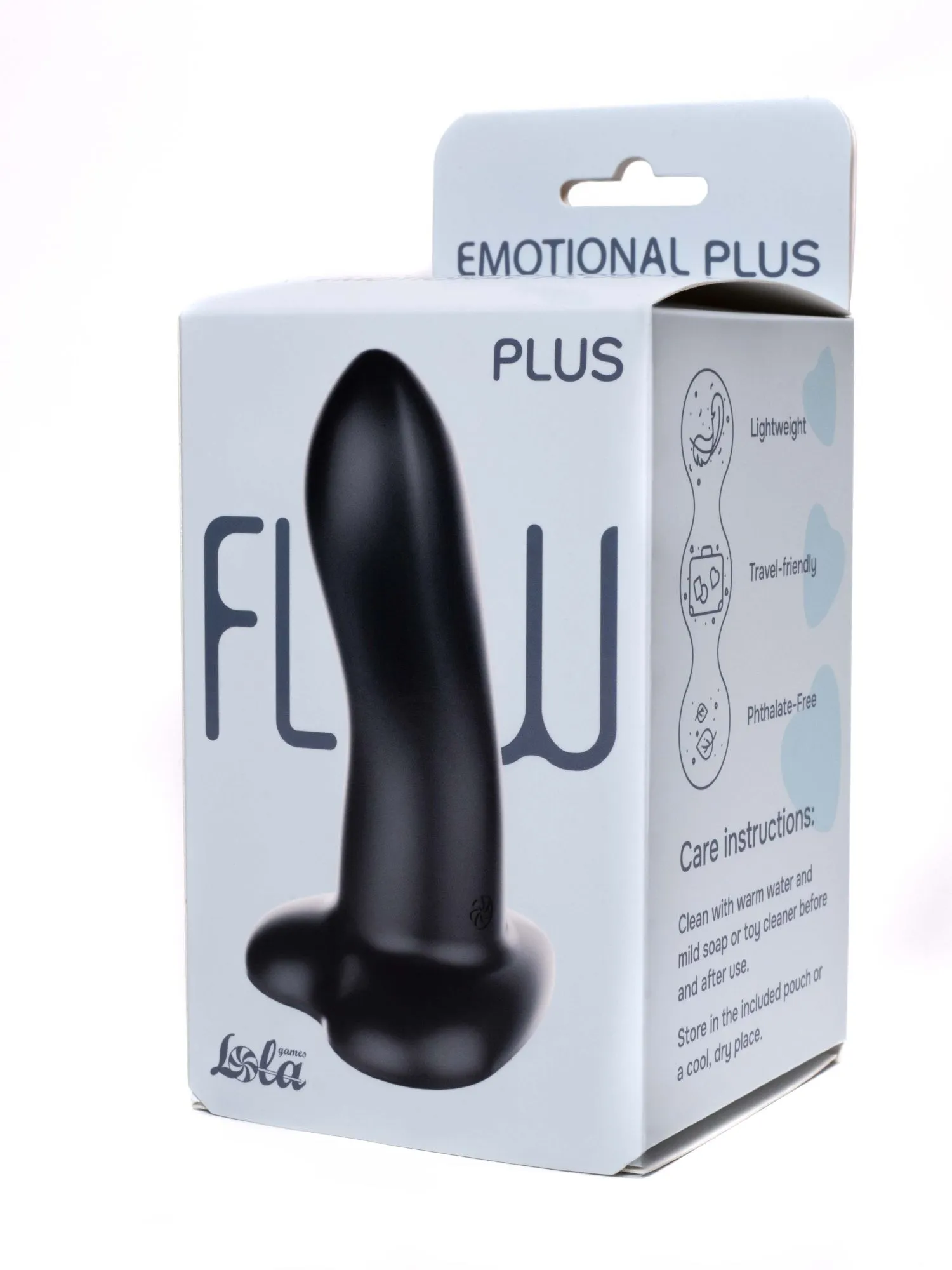 нереалистичный дилдо emotional plus black 2044-04lola в Симферополе