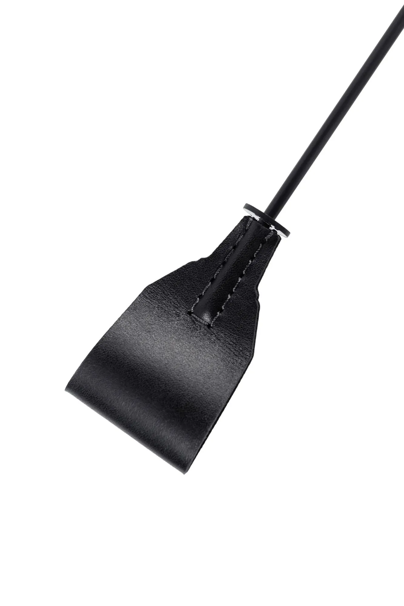 стек pecado bdsm, с металлической рукоятью, натуральная кожа, чёрный в Симферополе