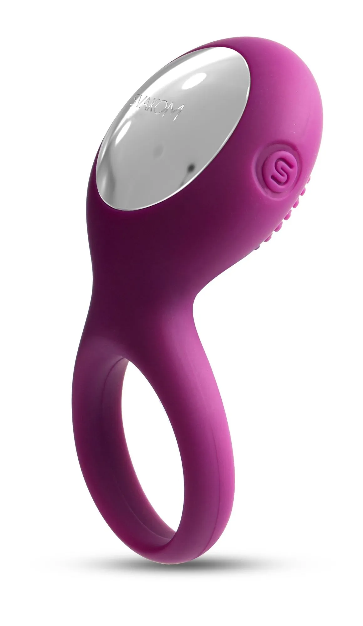виброкольцо со стимулятором svakom tyler, фиолетовое в Симферополе