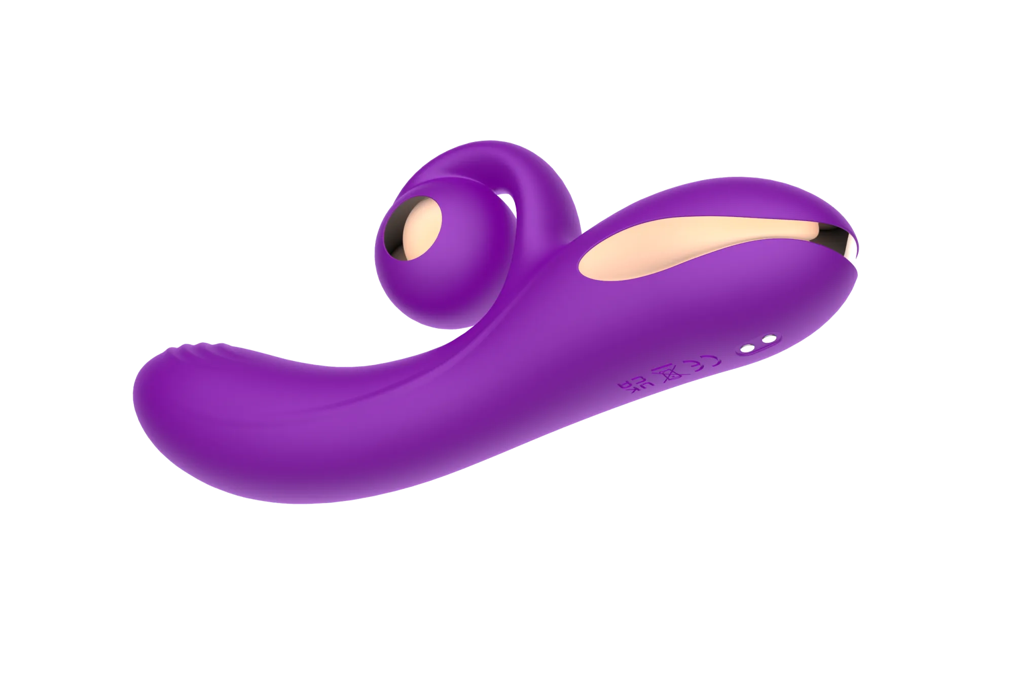 силиконовый вибратор-кролик с функцией вращения sw3052-purple в Симферополе