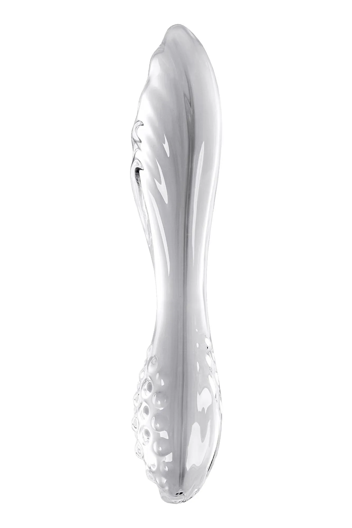 двусторонний фаллоимитатор satisfyer dazzling crystal 1, стекло, прозрачный, 18,5 см в Симферополе