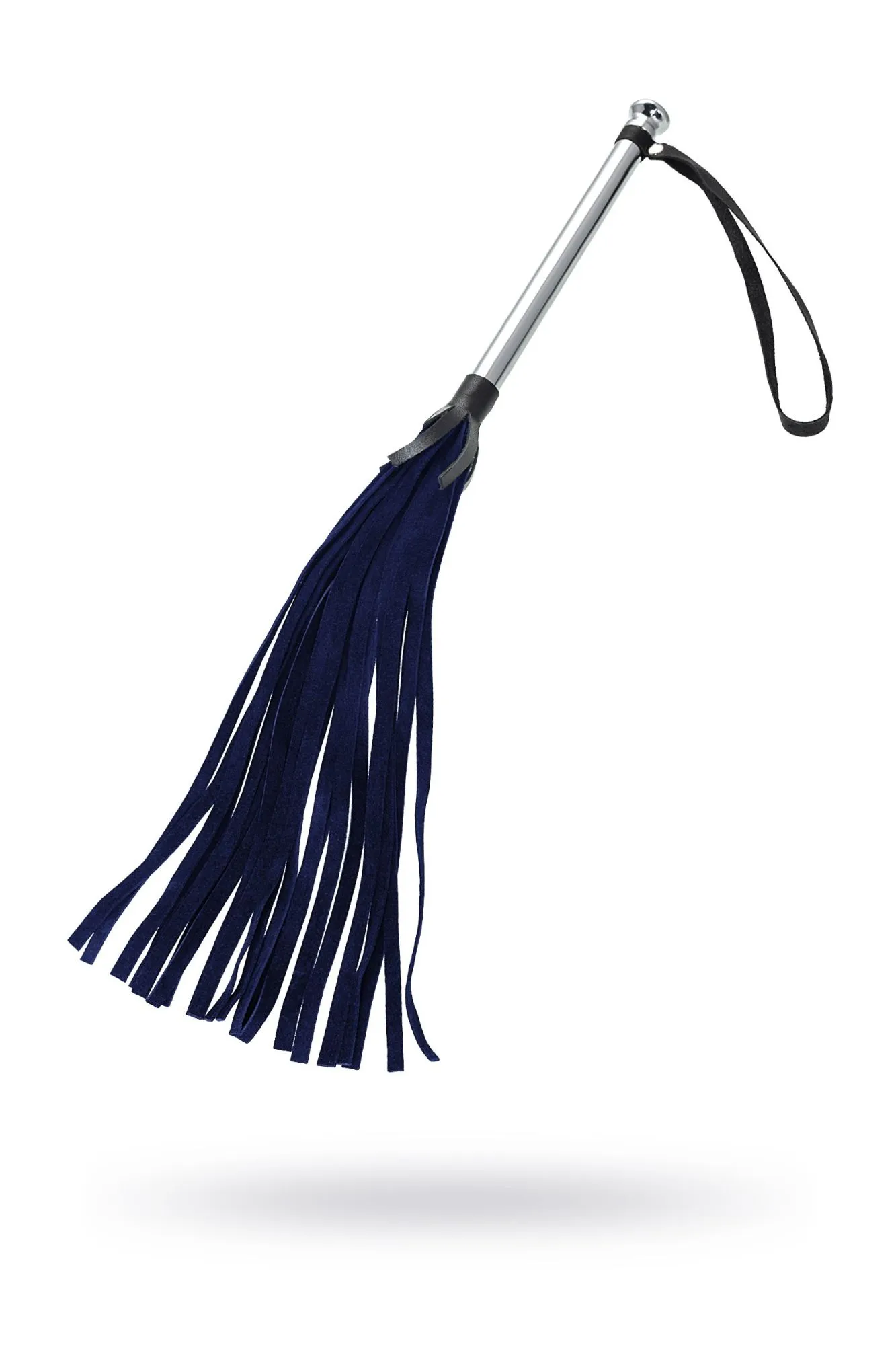 плеть pecado bdsm, «индиго», натуральный велюр, синяя в Симферополе