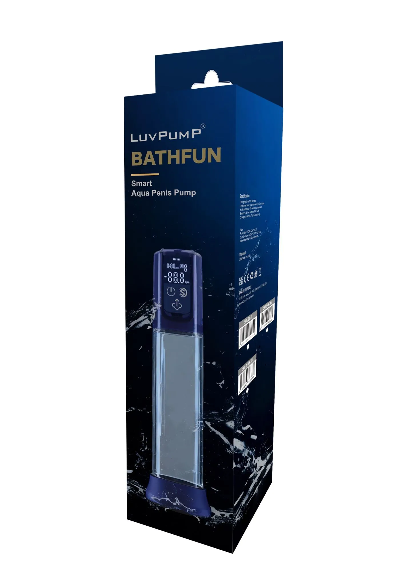 вакуумная помпа realov bathfun pro ai aqua penis pump zd-65-ka в Симферополе