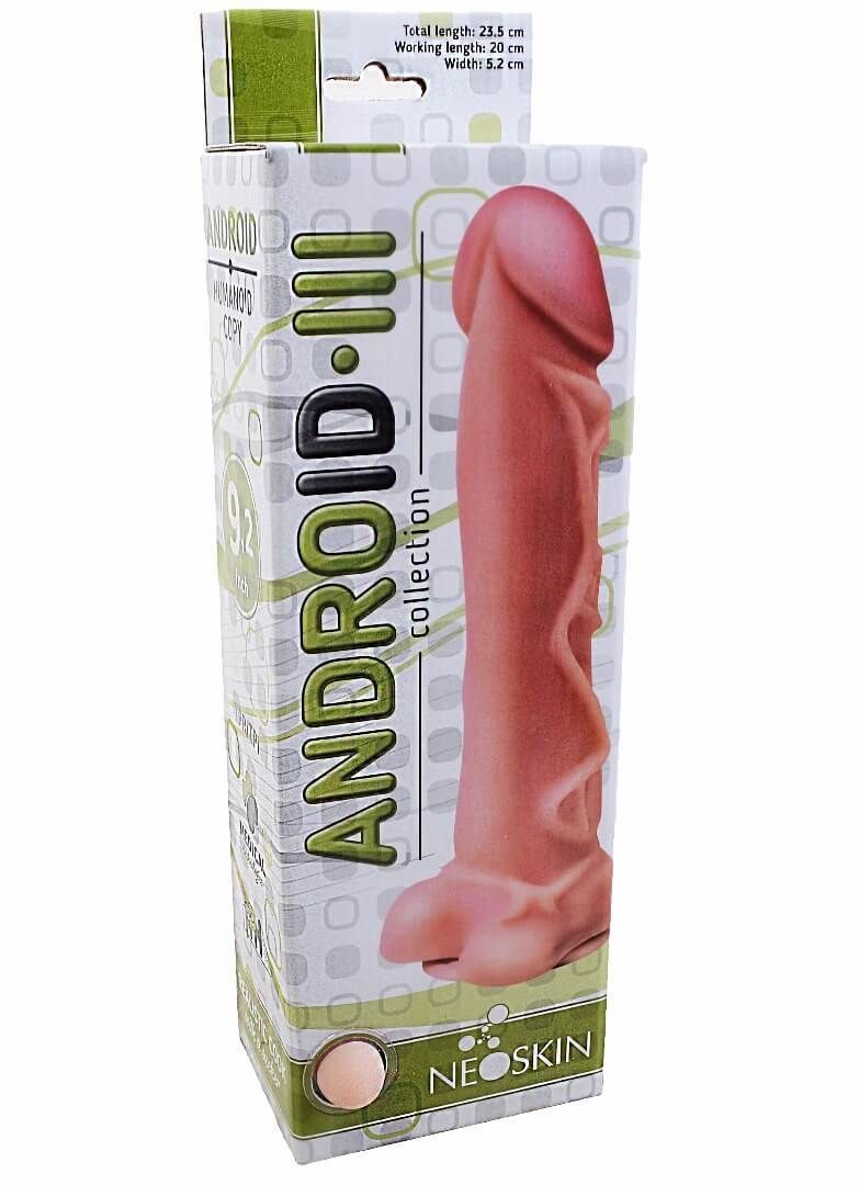 фаллоимитатор на присоске lovetoy android long, телесный в Симферополе