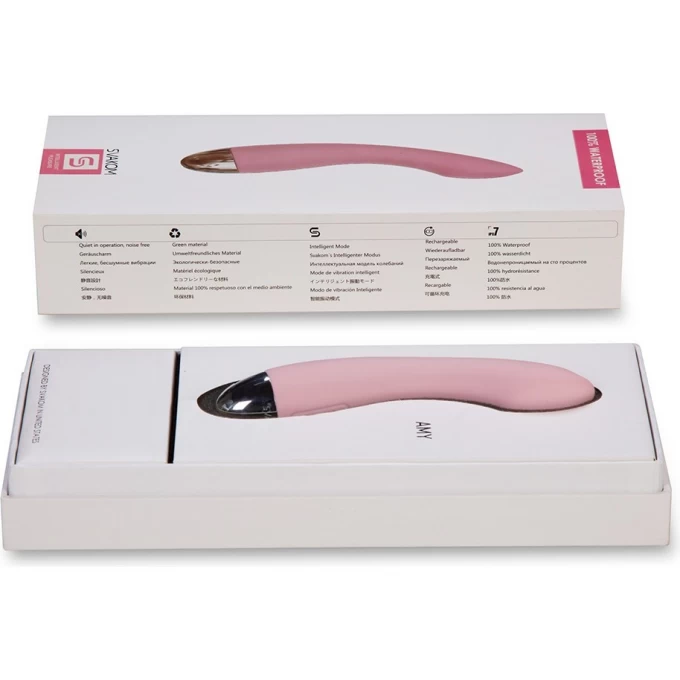 вибромассажёр svakom amy бледно-розовый  в Симферополе