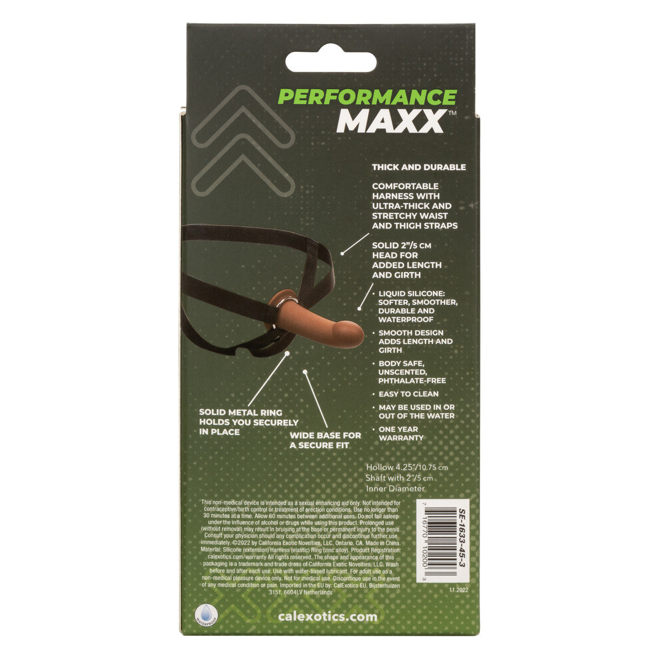 фаллопротез из силикона performance maxx extension with harness (15,75 х 5 см.) в Симферополе