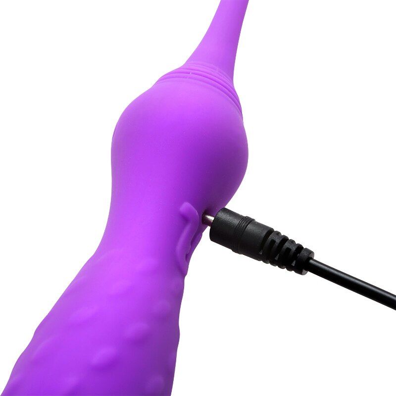 вибратор adrien lastic 2х со сменными насадками, фиолетовый в Симферополе