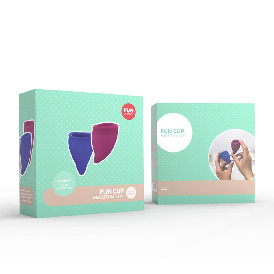 менструальная чаша fun factory fun cup size b, 2 шт в Симферополе
