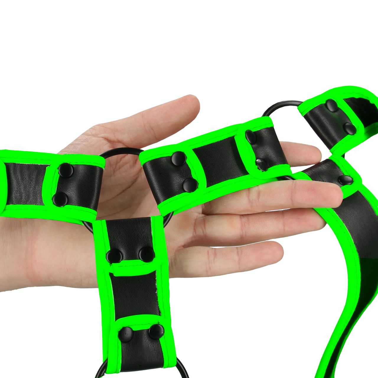 портупея body harness - glow in the dark (s/m) в Симферополе