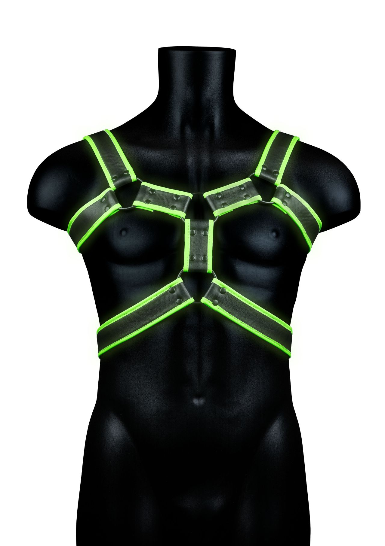 портупея body harness - glow in the dark (s/m) в Симферополе