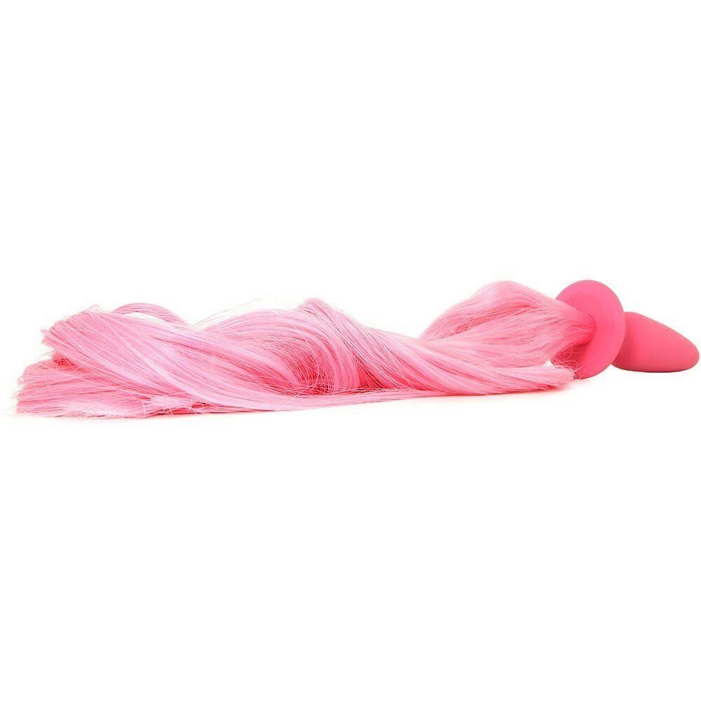 анальная пробка хвост единорога ns novelties pastel pink, розовый в Симферополе