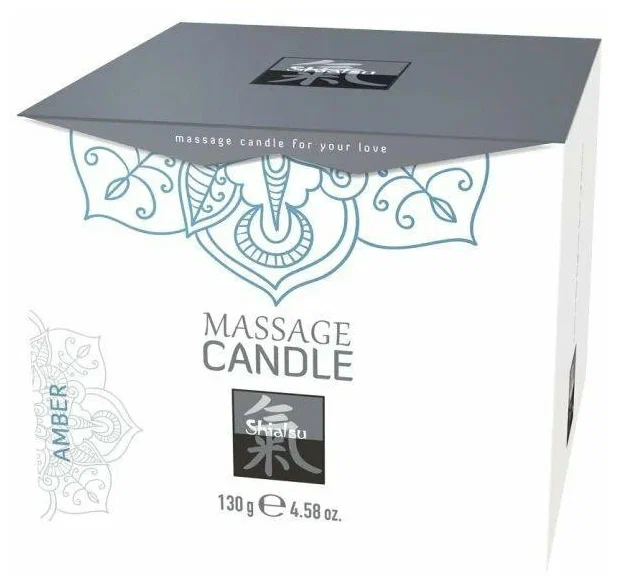 свеча массажная hot production shiatsu с ароматом пачули, 130 г в Симферополе