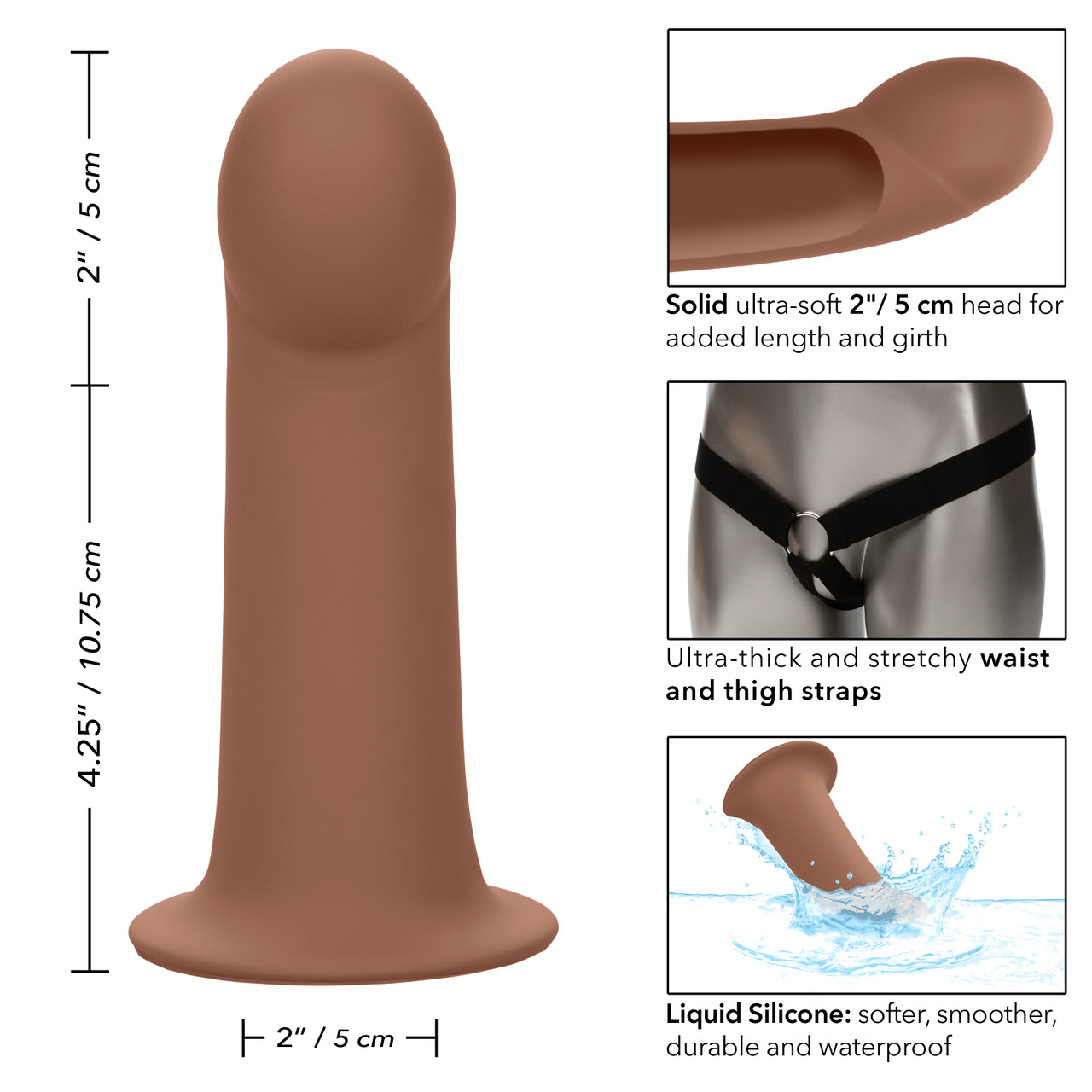 фаллопротез из силикона performance maxx extension with harness (15,75 х 5 см.) в Симферополе