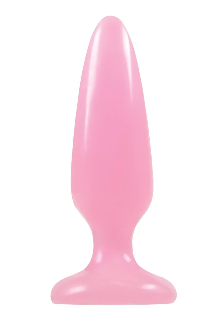 анальная пробка ns novelties firefly pleasure plug маленькая, розовая в Симферополе