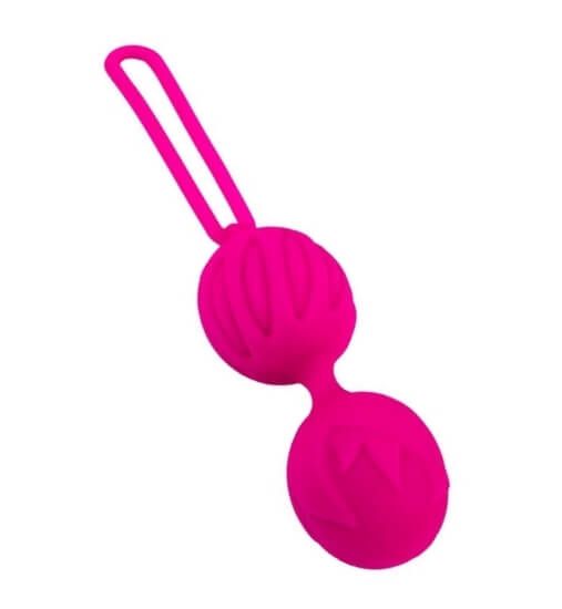 вагинальные шарики adrien lastic geisha lastic ball l, розовые в Симферополе