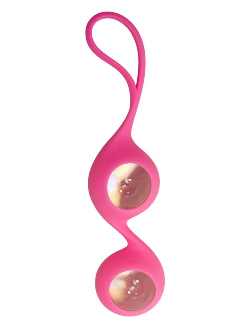 вагинальные шарики juicy toyz geisha, розовые в Симферополе