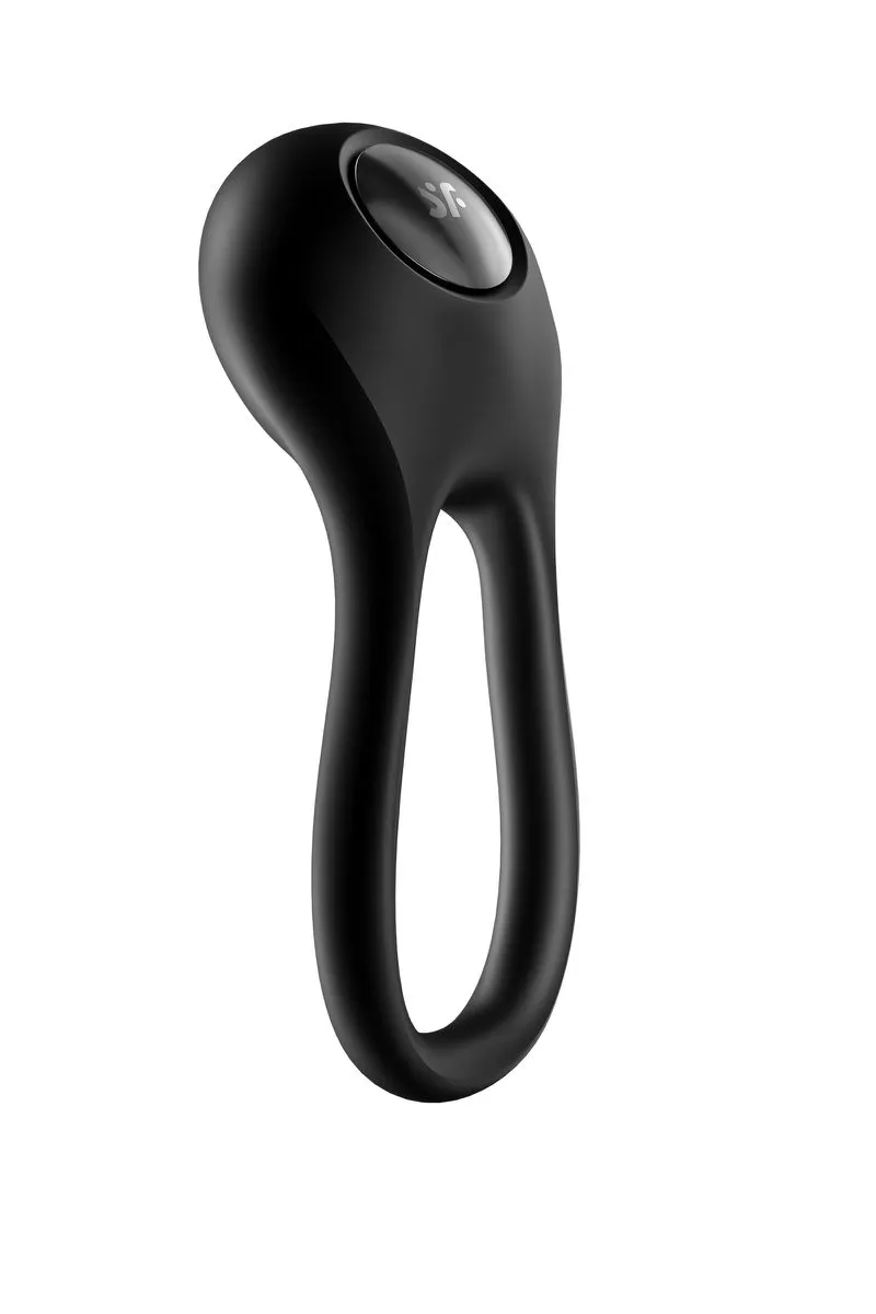 эрекционное кольцо на пенис satisfyer majestic duo, силикон, чёрный в Симферополе
