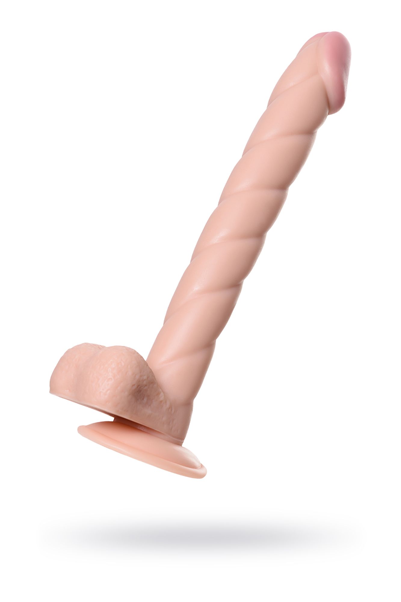 реалистичный фаллоимитатор toyfa realstick nude, pvc, телесный, 31,5 см в Симферополе