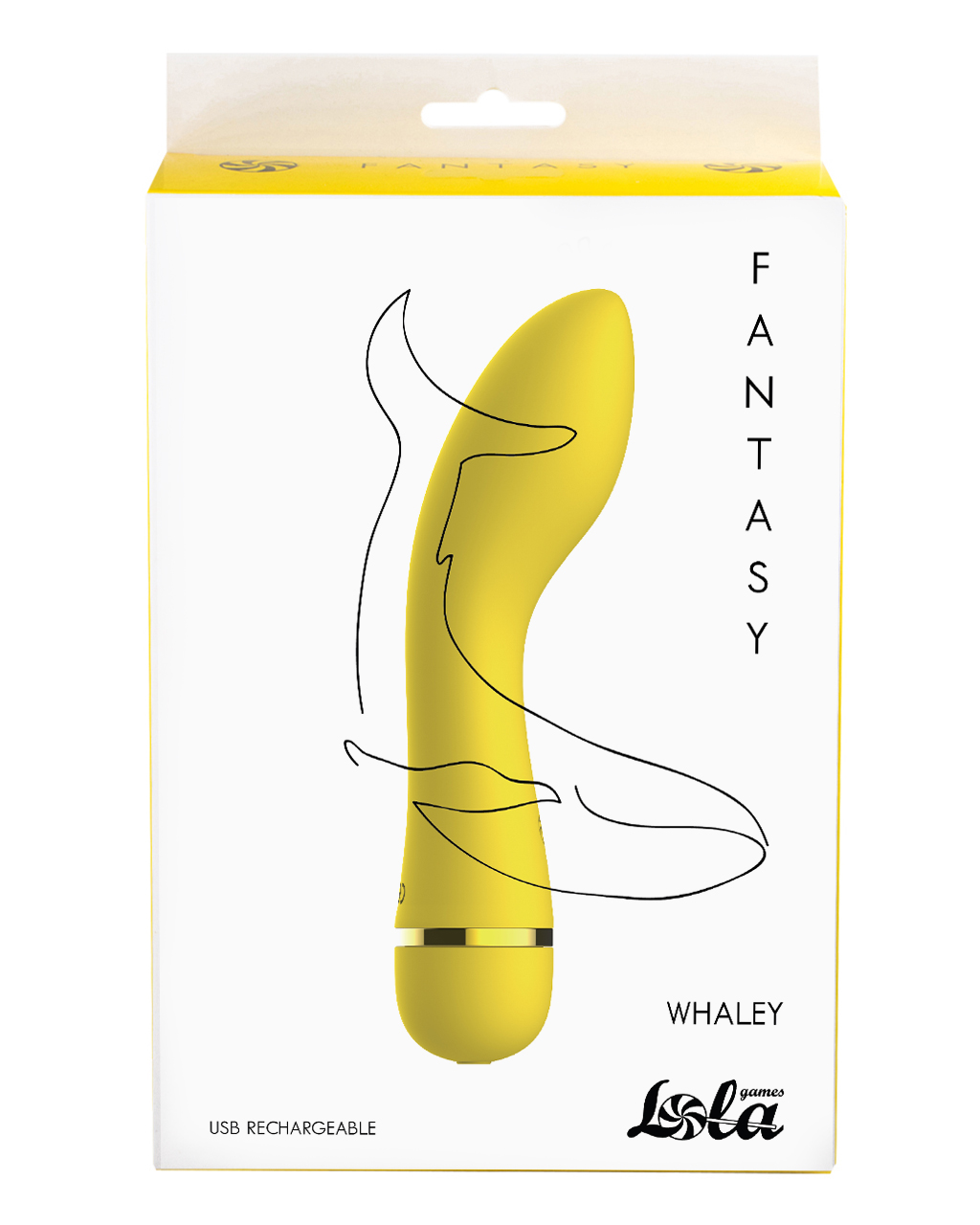 перезаряжаемый вибратор fantasy whaley yellow 7911-01lola в Симферополе