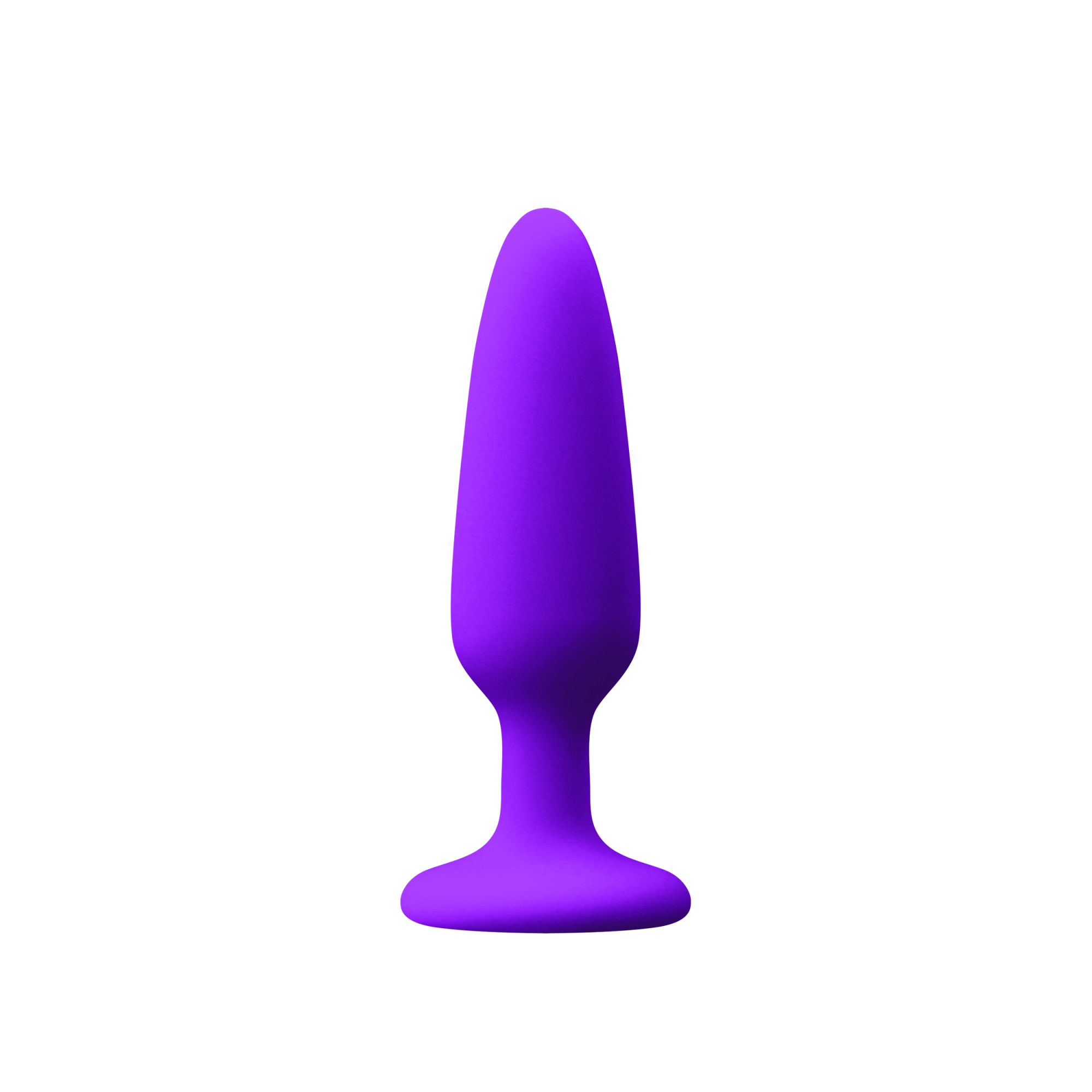 анальная пробка colours pleasures small plug, фиолетовая в Симферополе